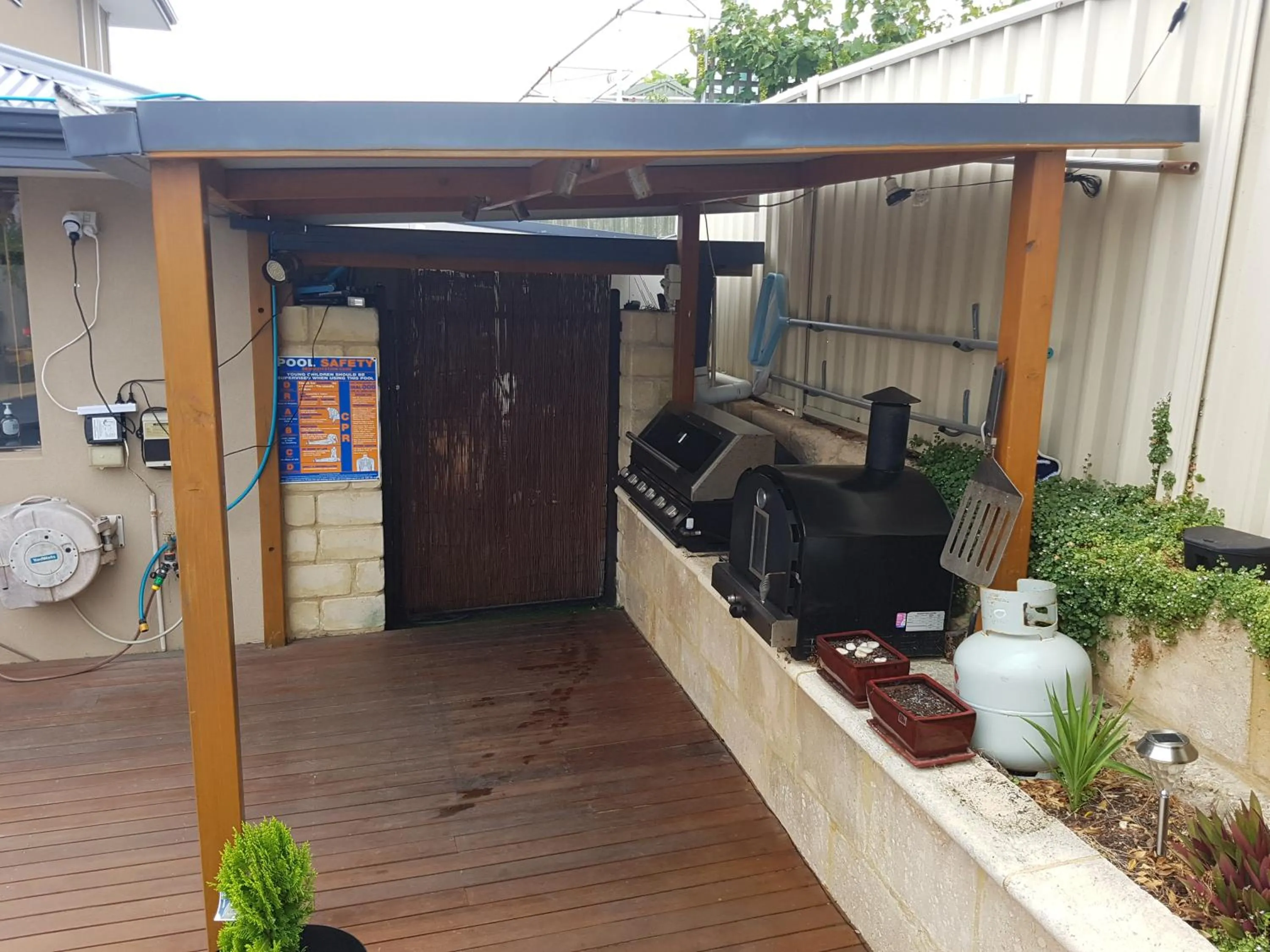BBQ facilities in Ocean Reef Homestay