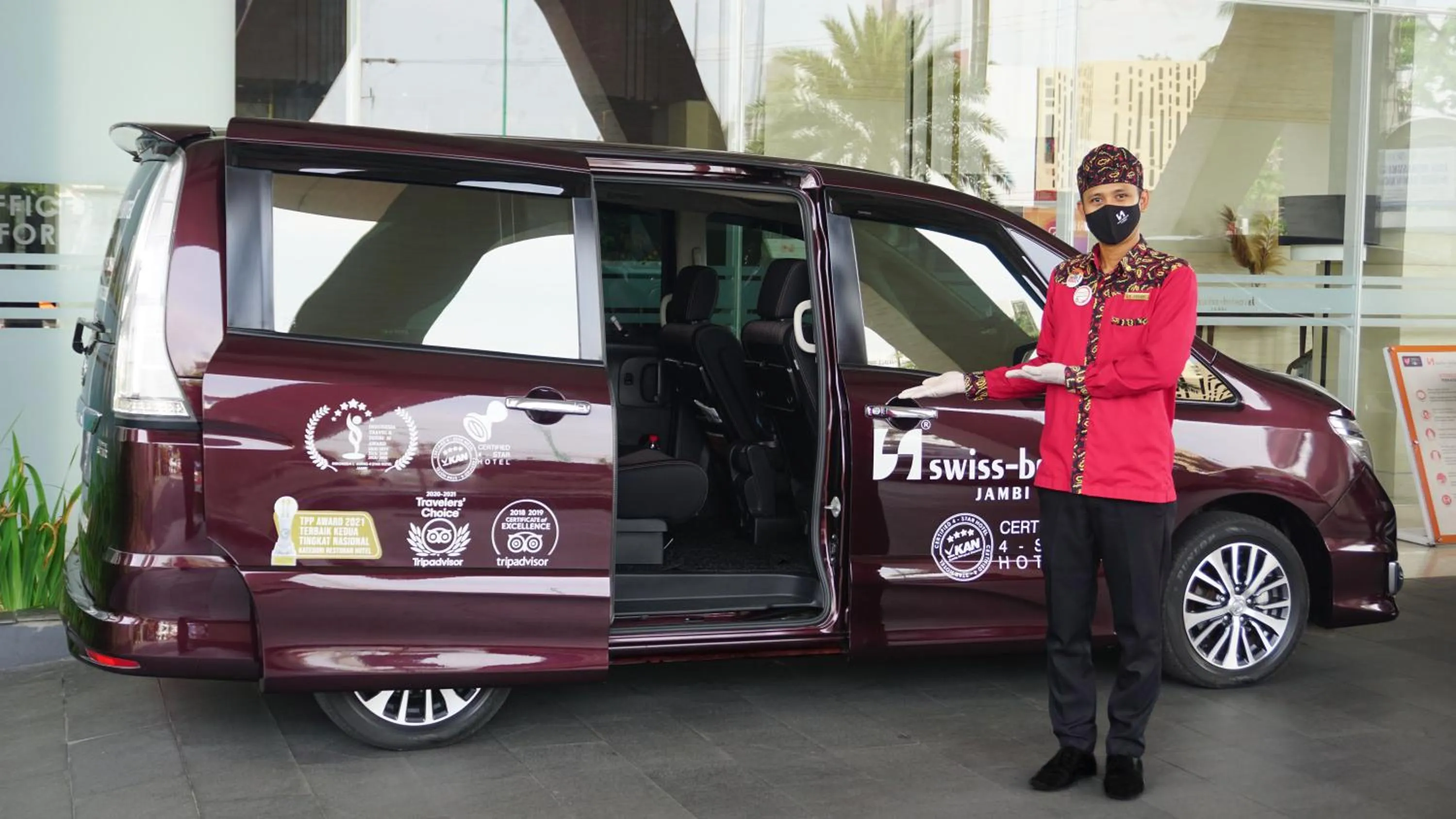Lobby or reception in Swiss-Belhotel Jambi