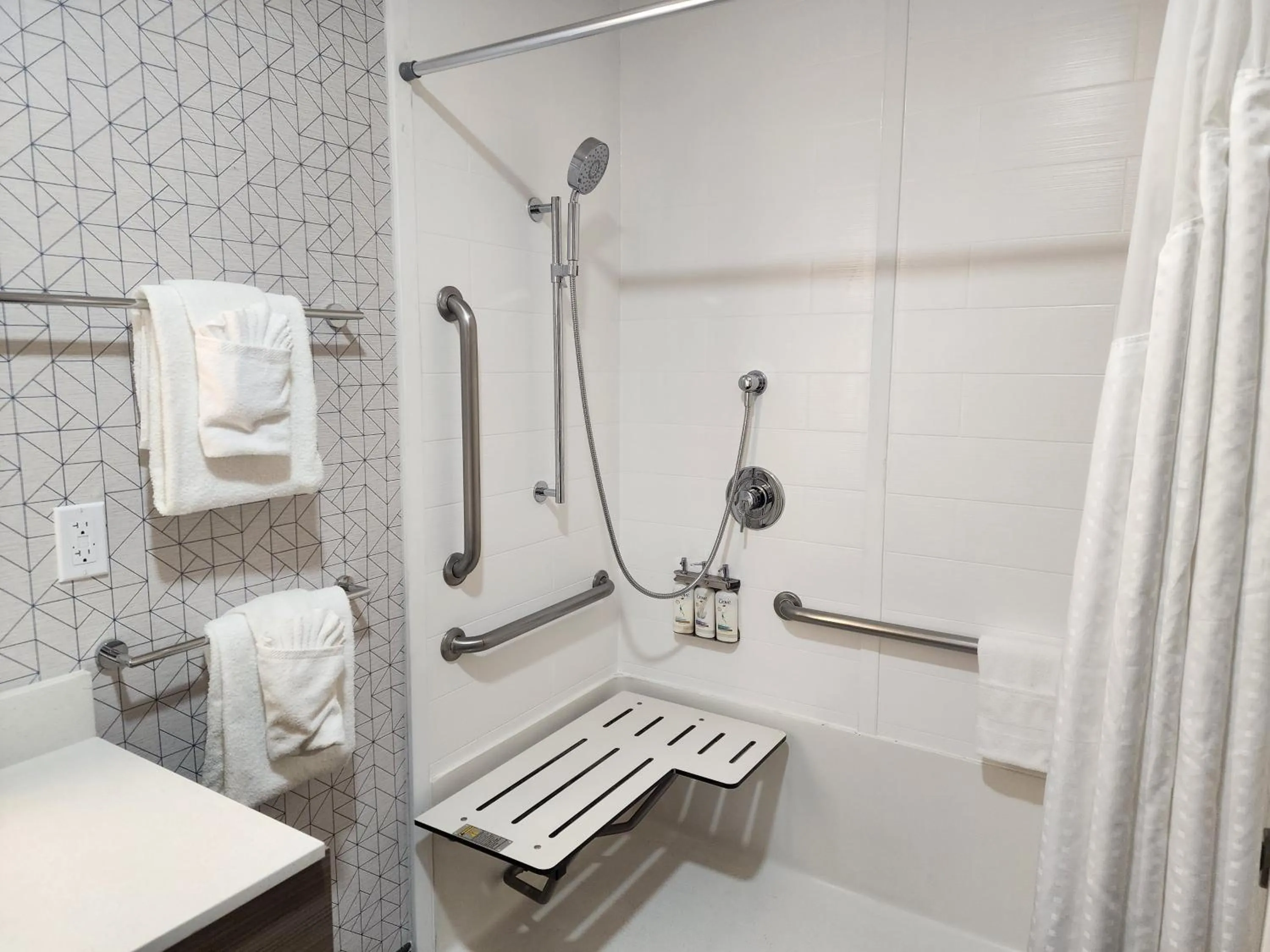 Bathroom in Holiday Inn Express & Suites Lathrop by IHG