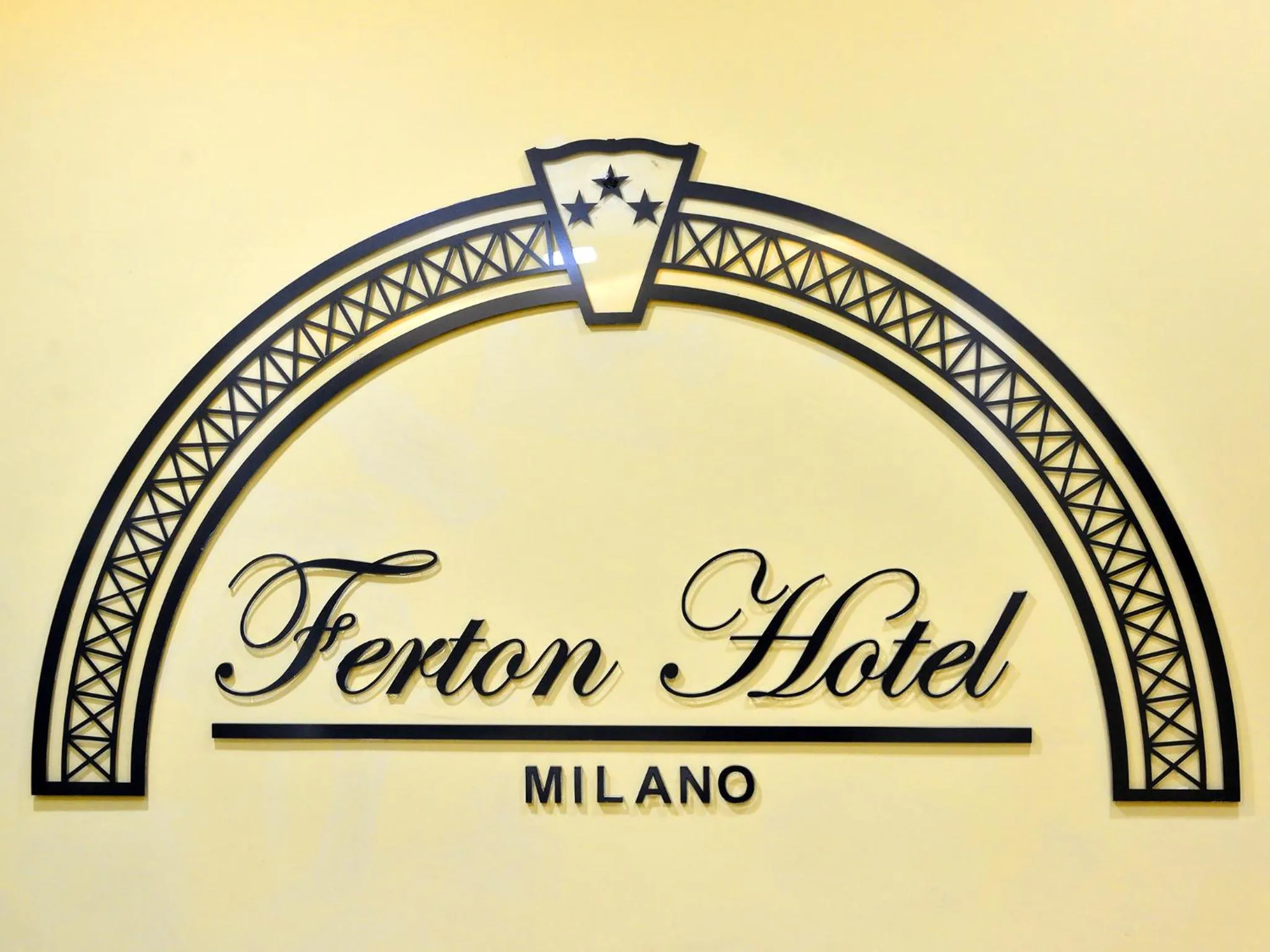 Decorative detail in Hotel Ferton