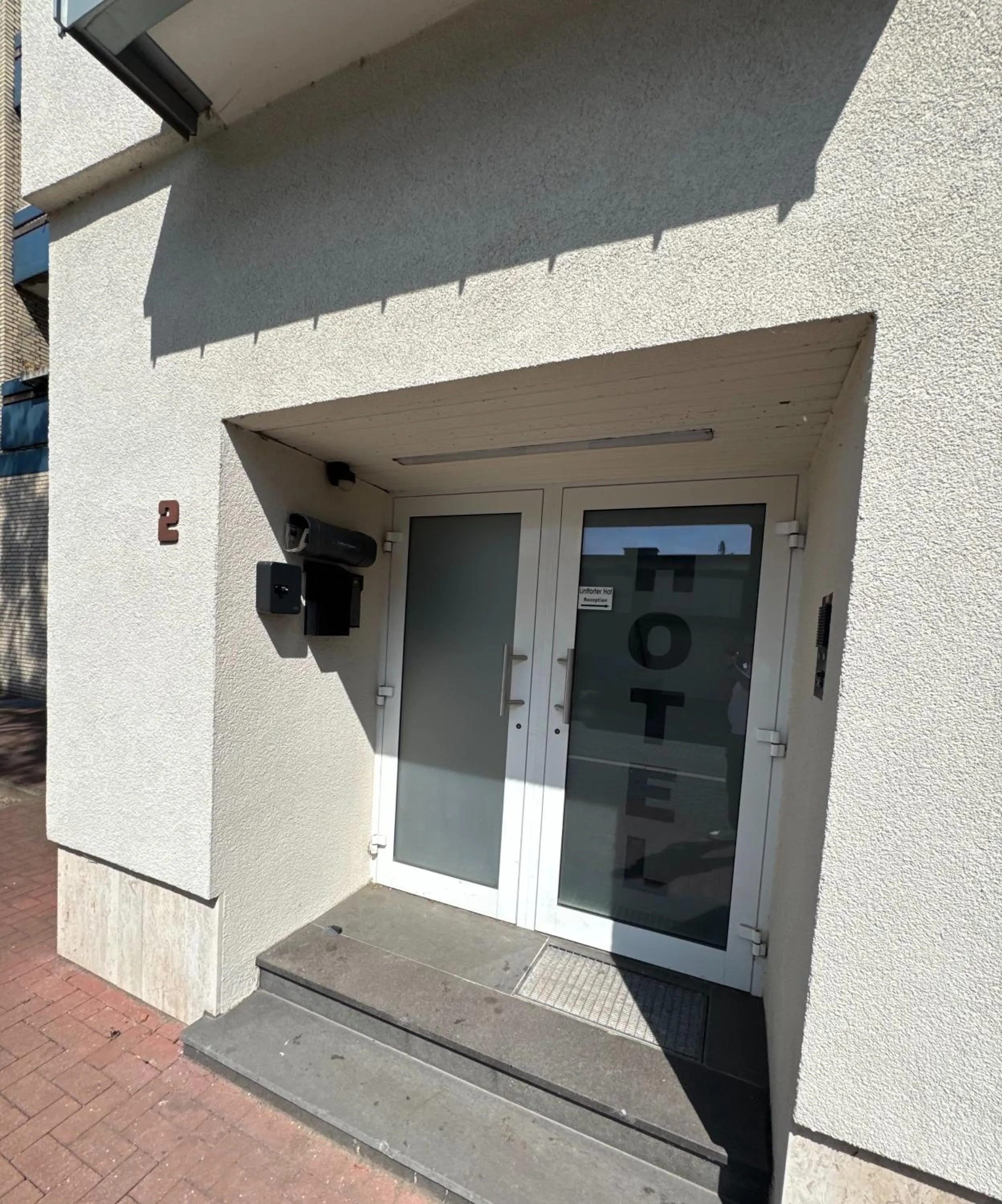 Property building in Hotel Lintforter Hof