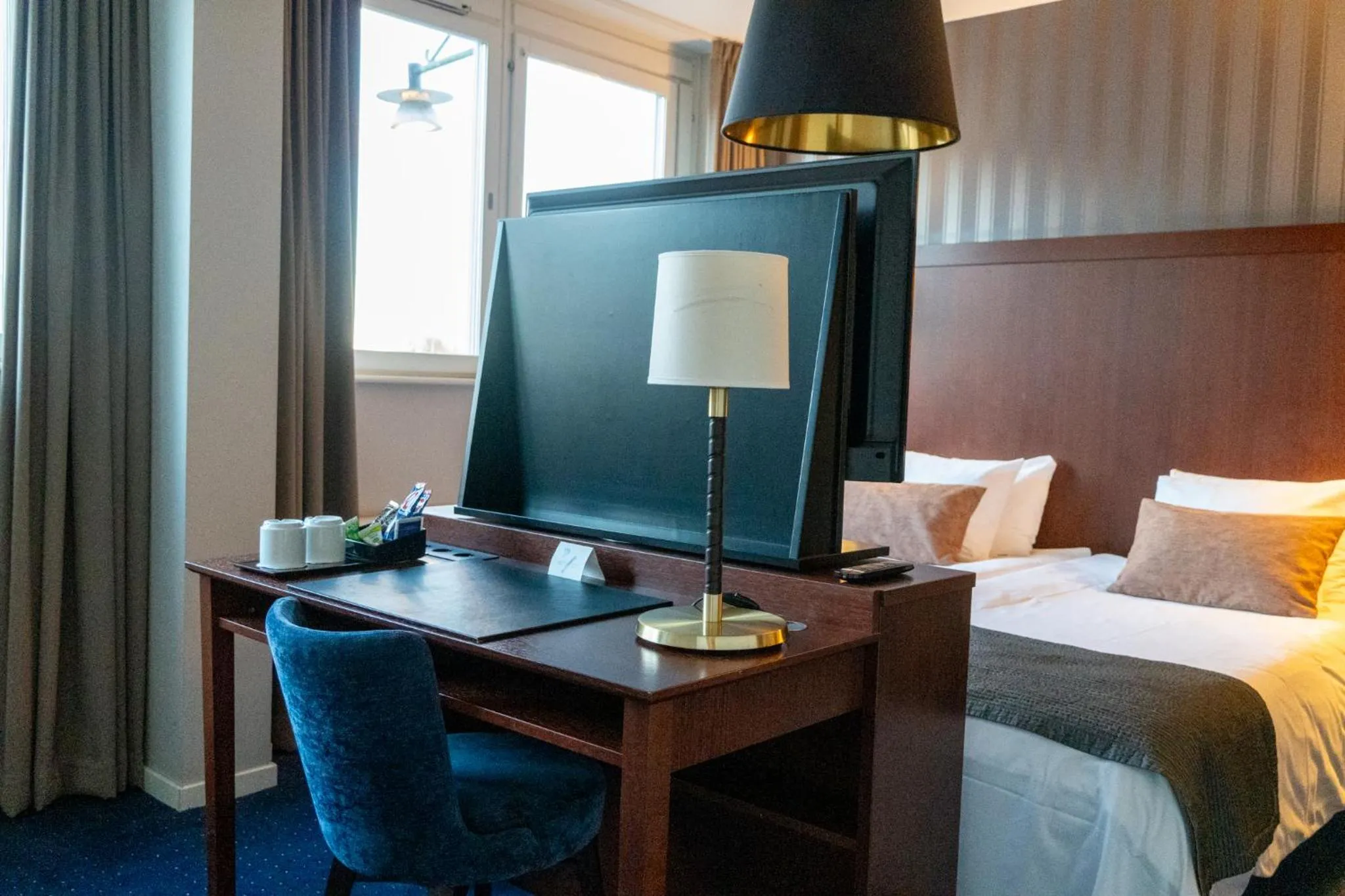 Bedroom, Bed in Vänerport Stadshotell i Mariestad