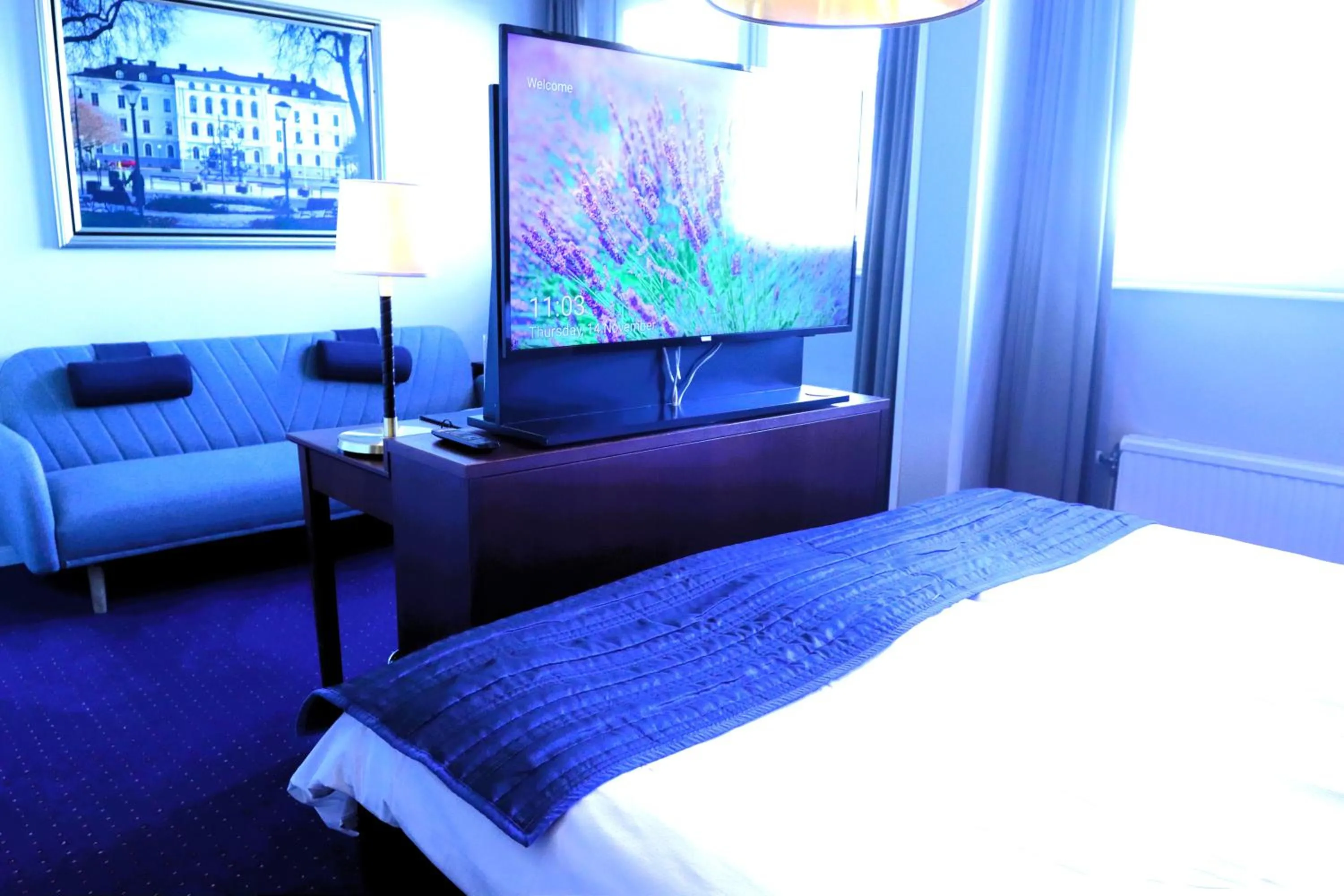 TV and multimedia, Bed in Vänerport Stadshotell i Mariestad