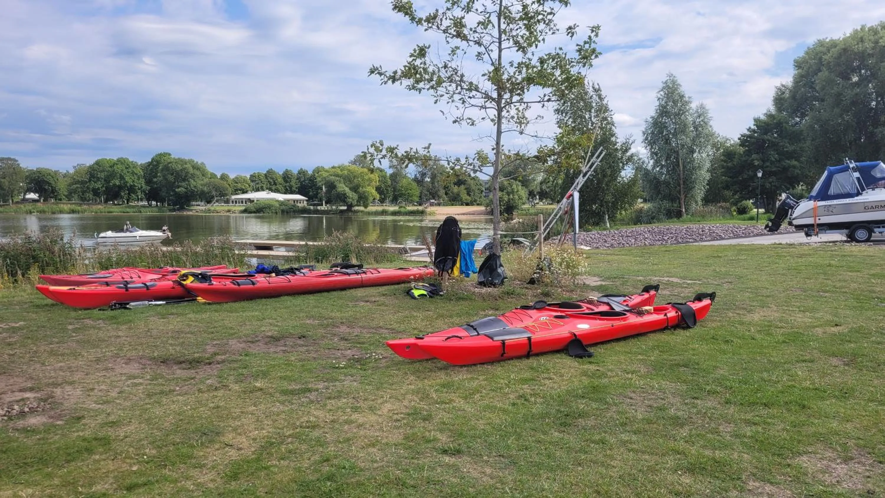 Canoeing in Vänerport Stadshotell i Mariestad
