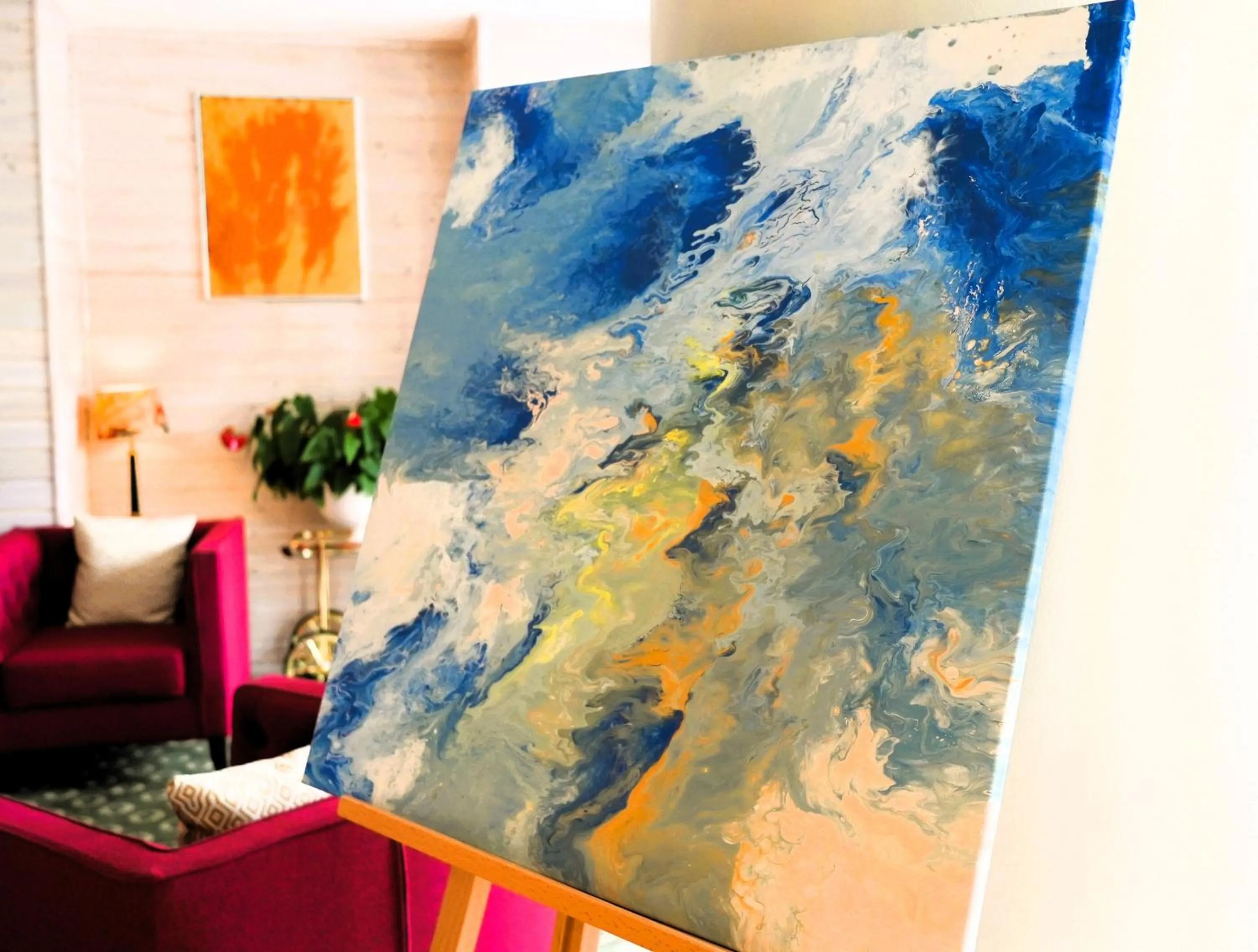 Decorative detail in Vänerport Stadshotell i Mariestad