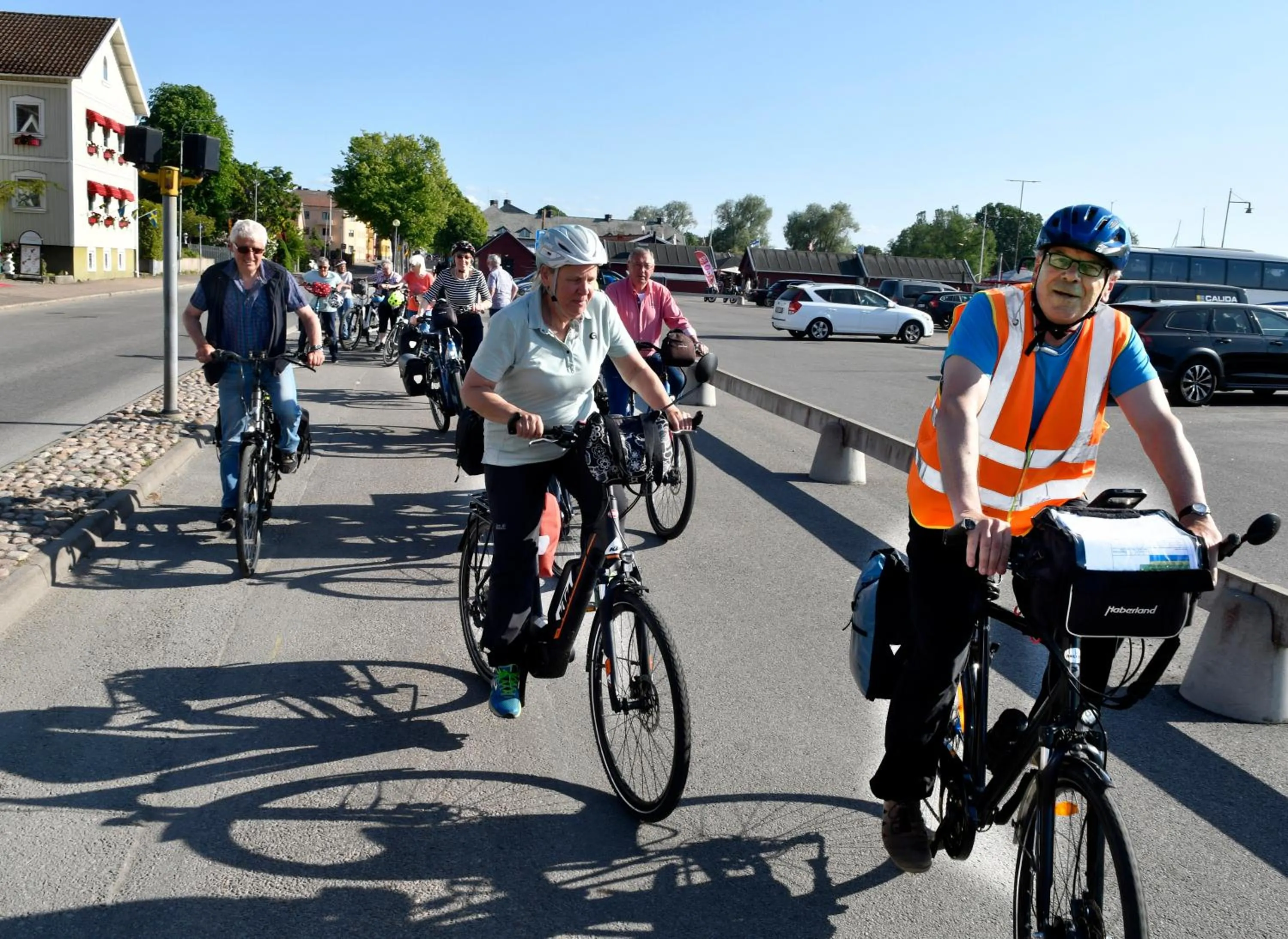 Cycling in Vänerport Stadshotell i Mariestad