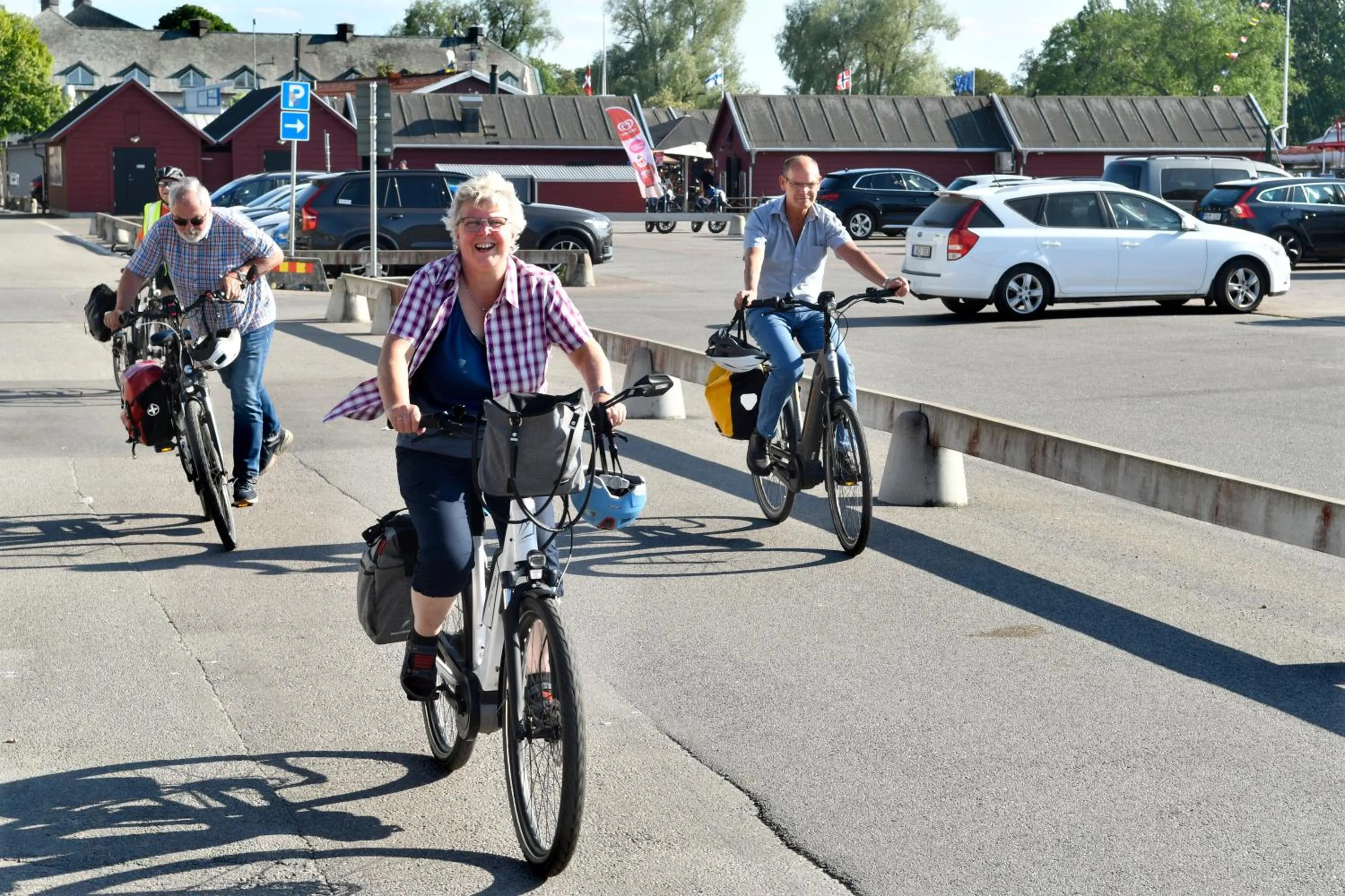 Cycling in Vänerport Stadshotell i Mariestad