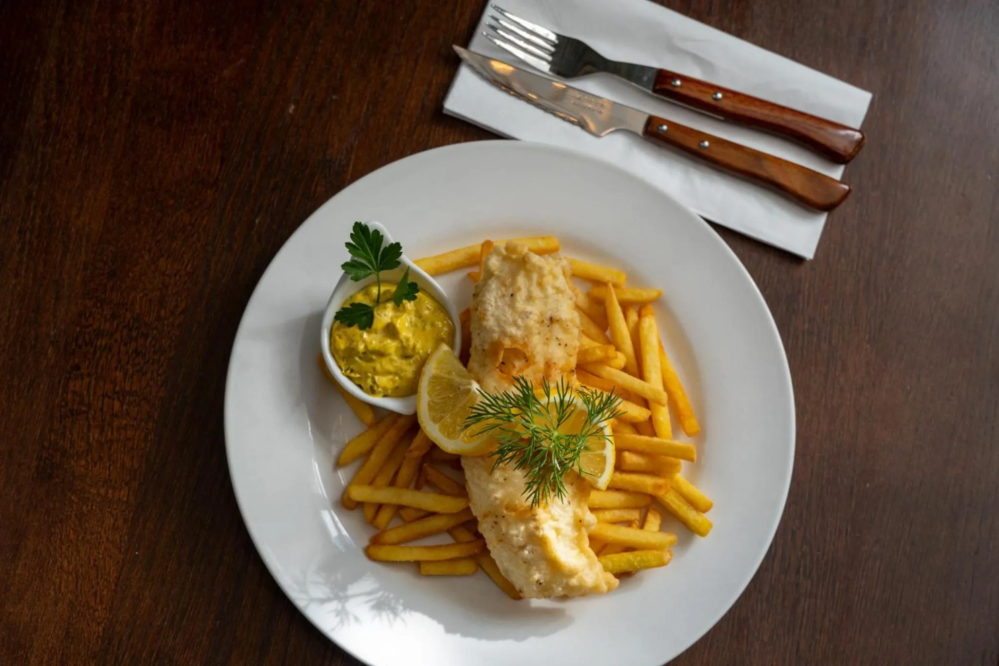 Food close-up in Vänerport Stadshotell i Mariestad