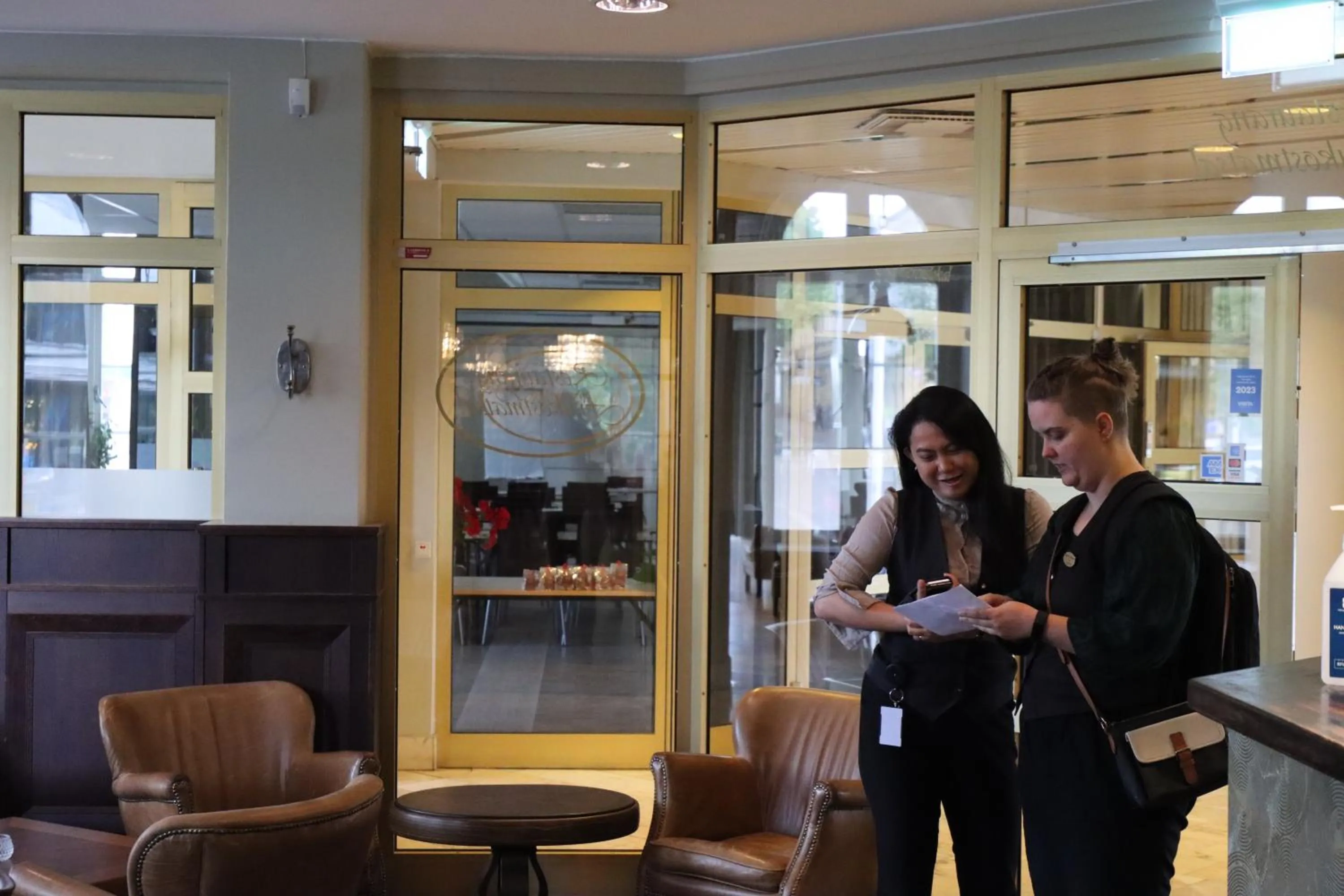 Staff in Vänerport Stadshotell i Mariestad