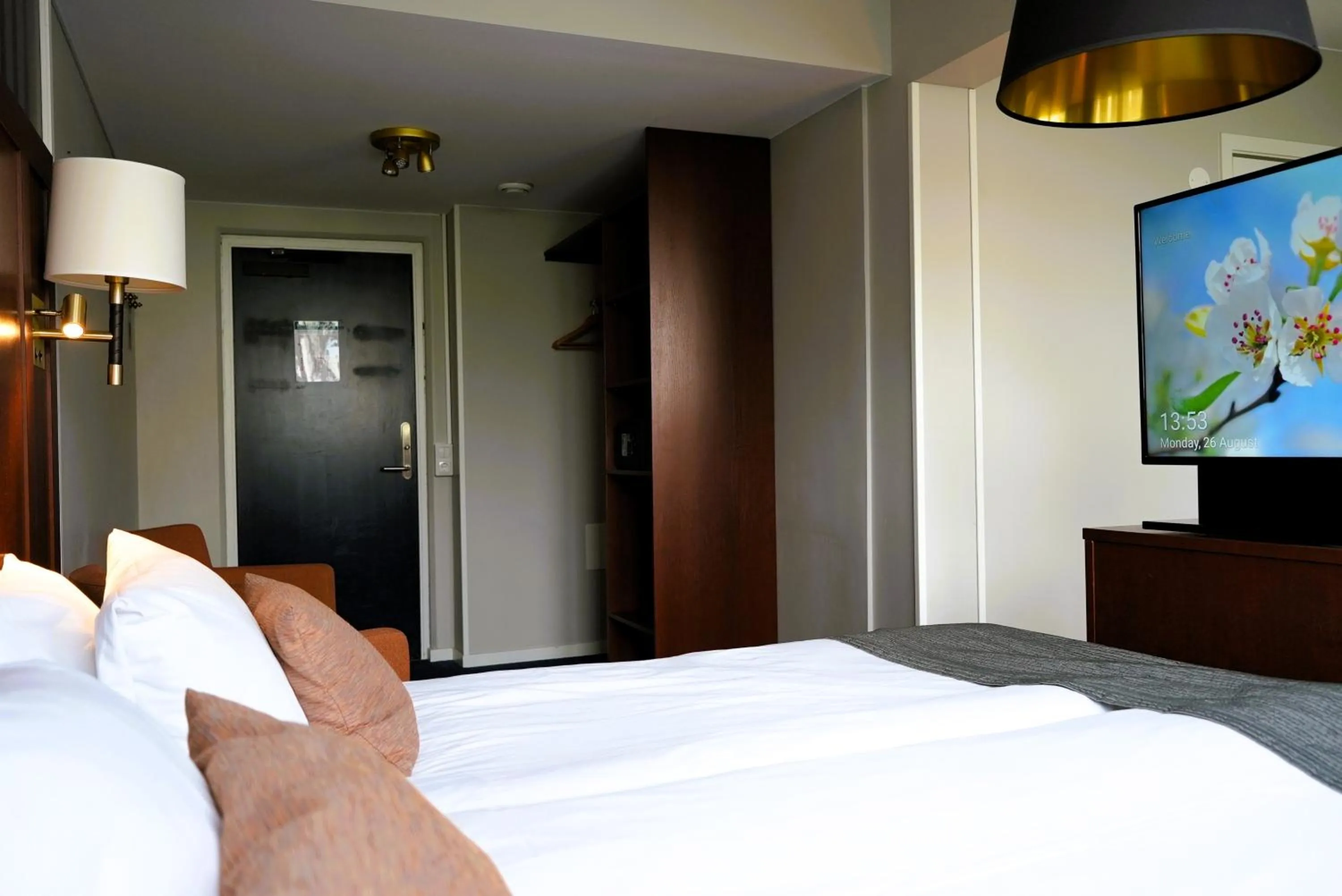 Bedroom, Bed in Vänerport Stadshotell i Mariestad