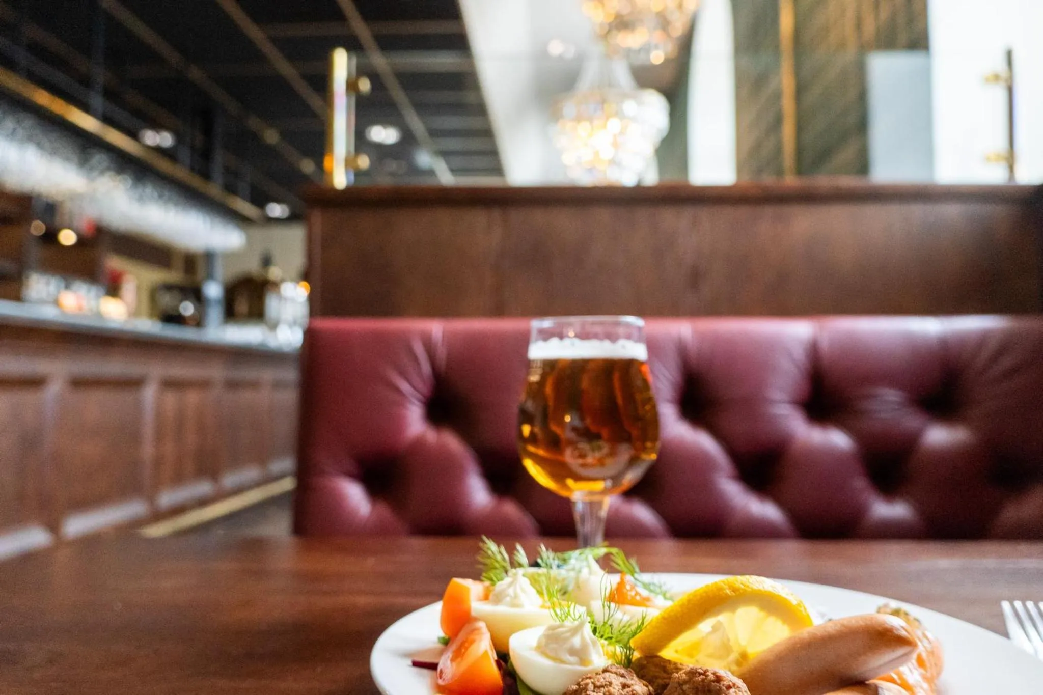 Restaurant/places to eat in Vänerport Stadshotell i Mariestad