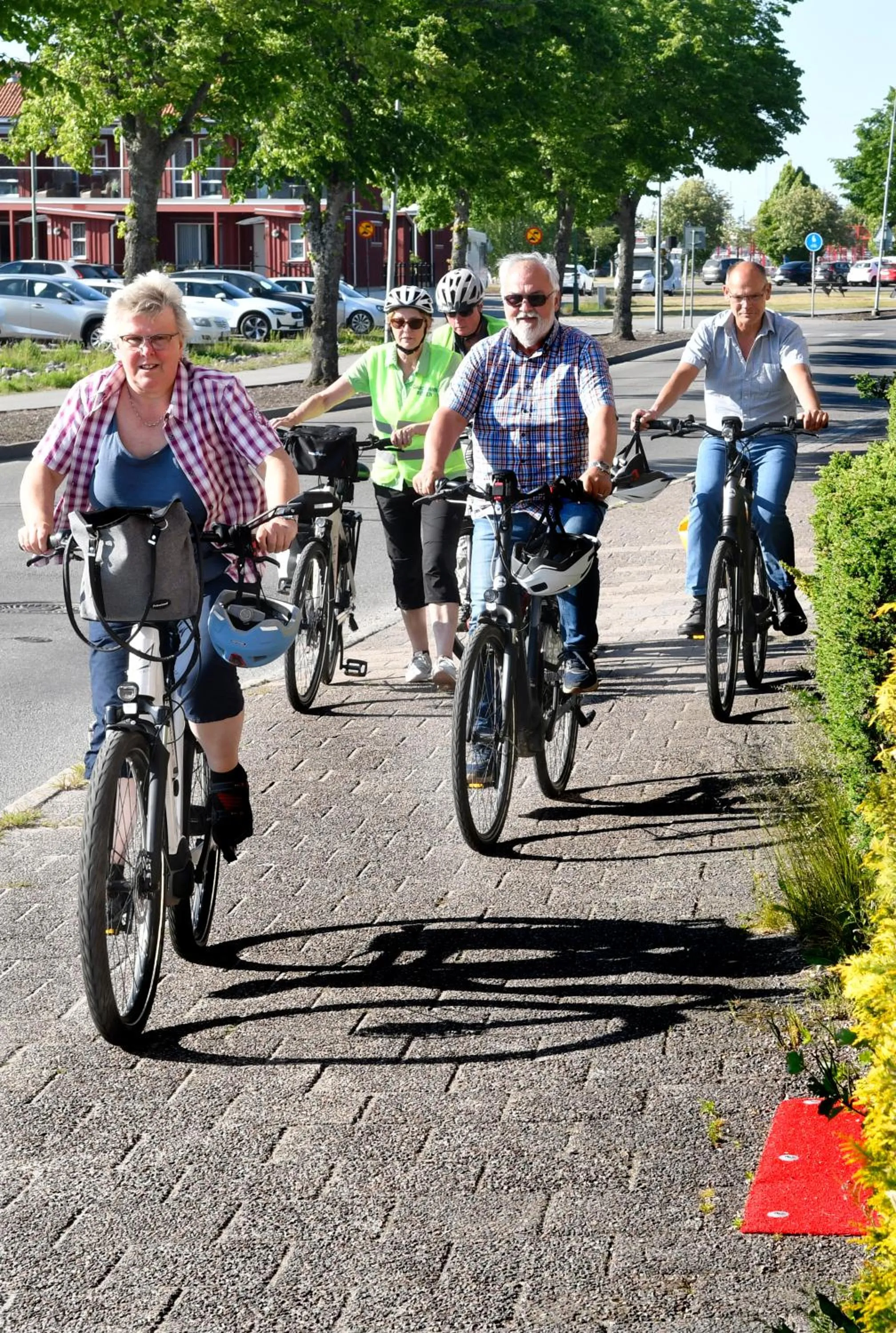 Cycling in Vänerport Stadshotell i Mariestad