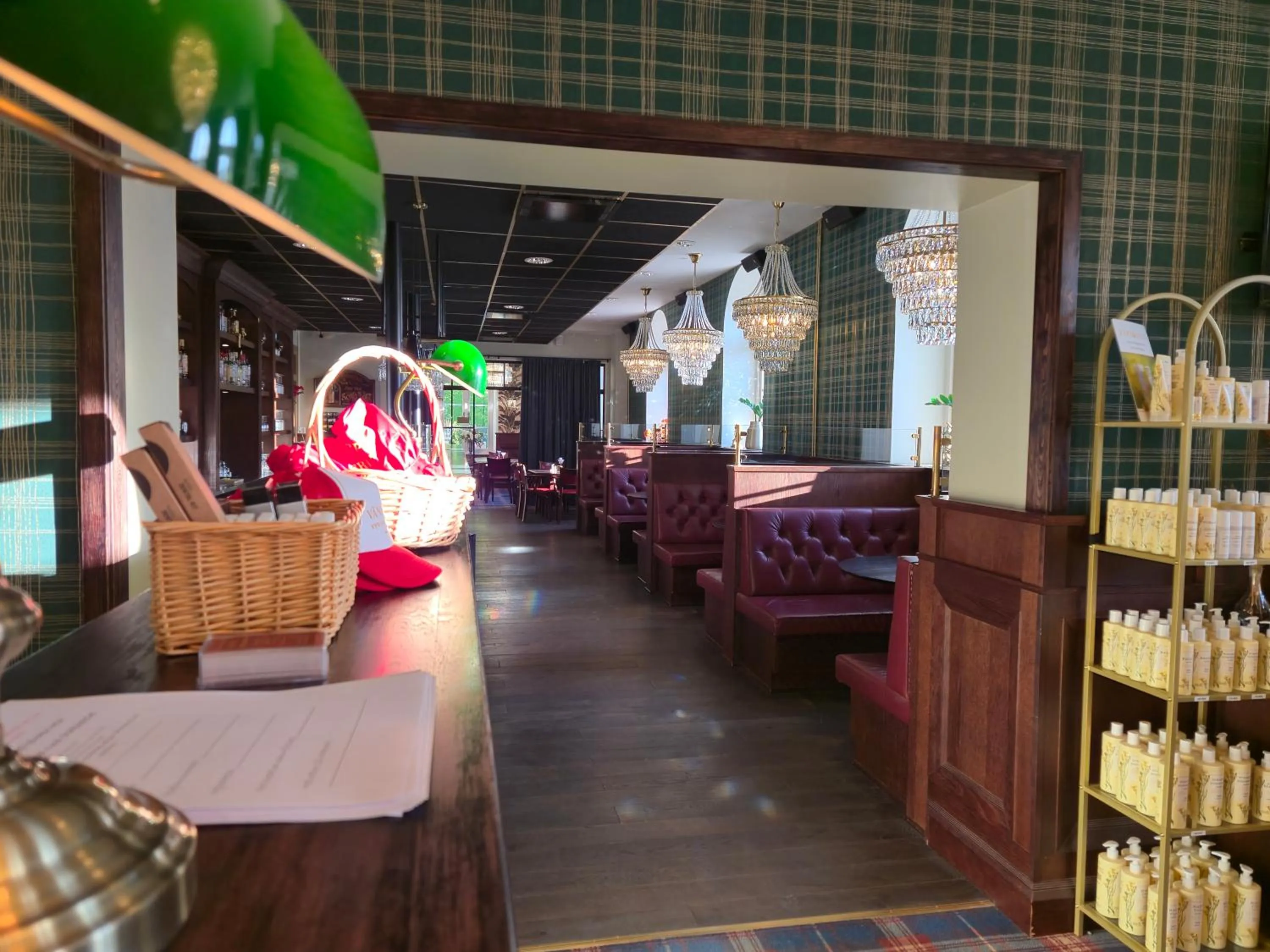 Living room in Vänerport Stadshotell i Mariestad