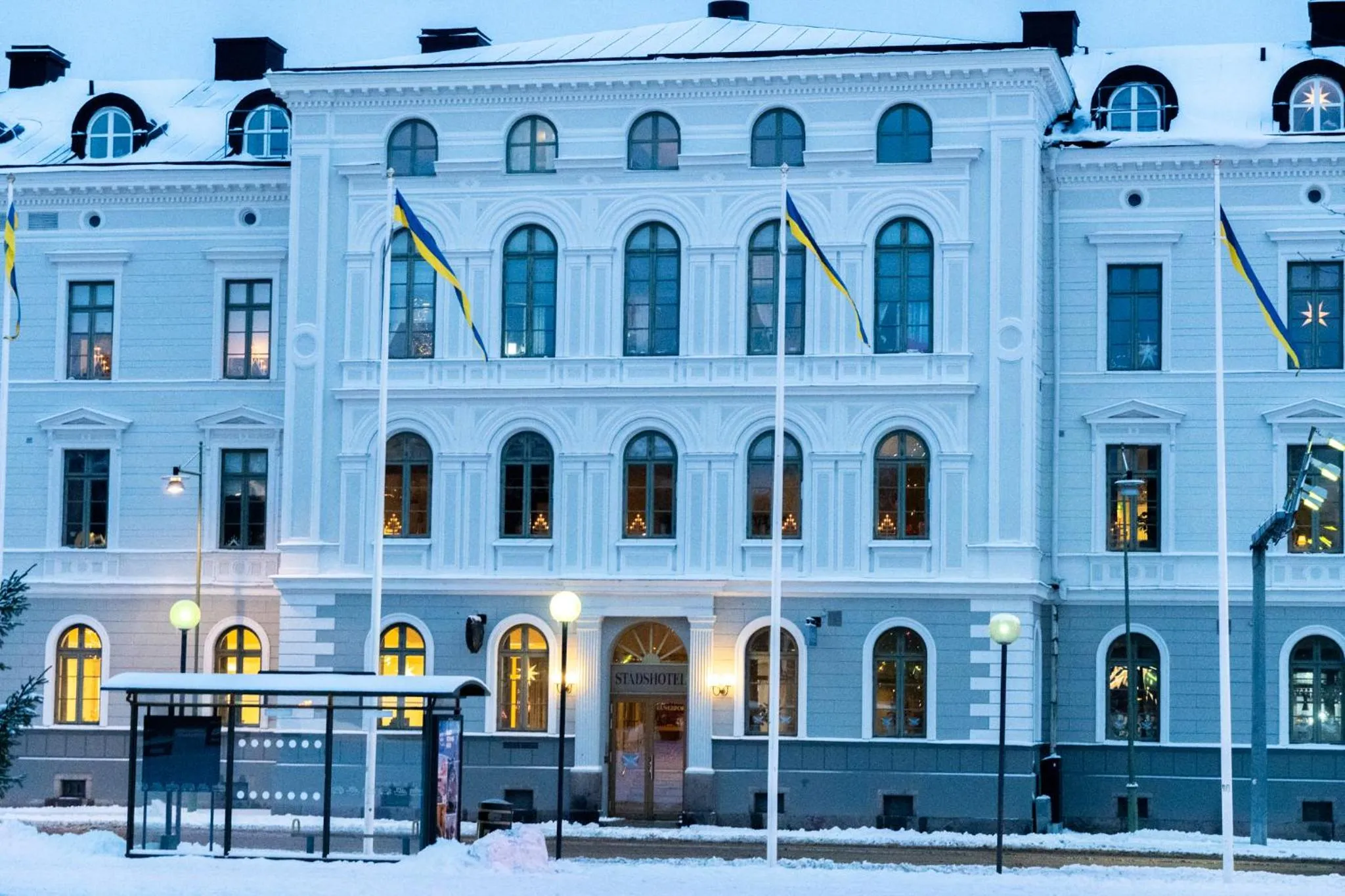 Property building in Vänerport Stadshotell i Mariestad