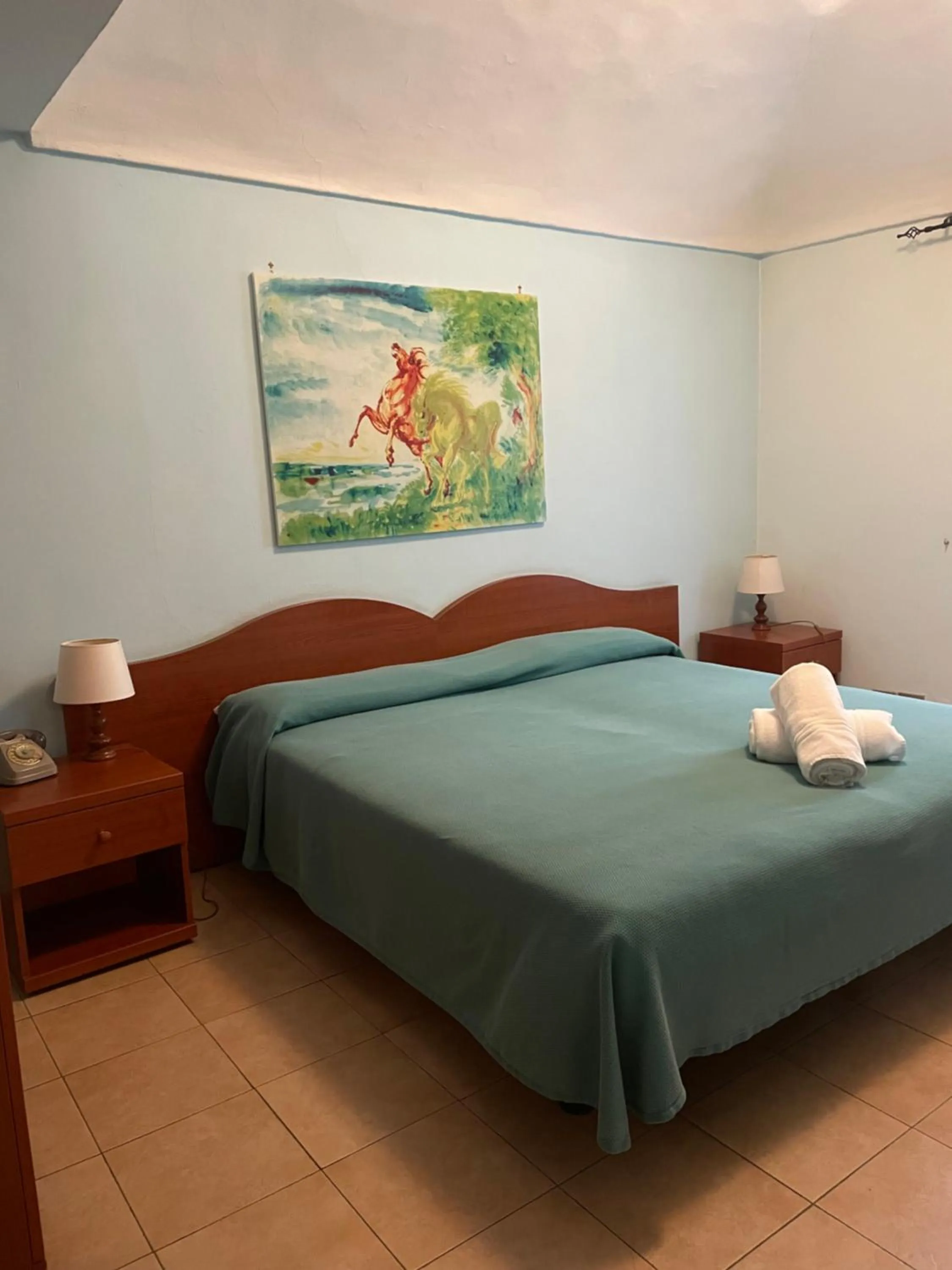 Bed in Hotel Antica Dogana