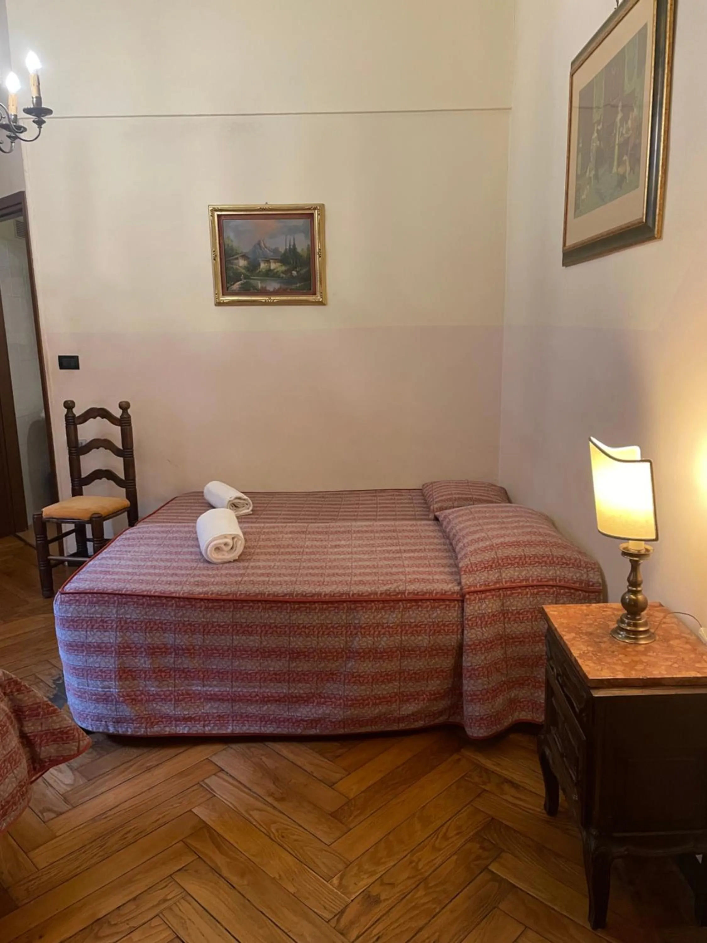 Bed in Hotel Antica Dogana