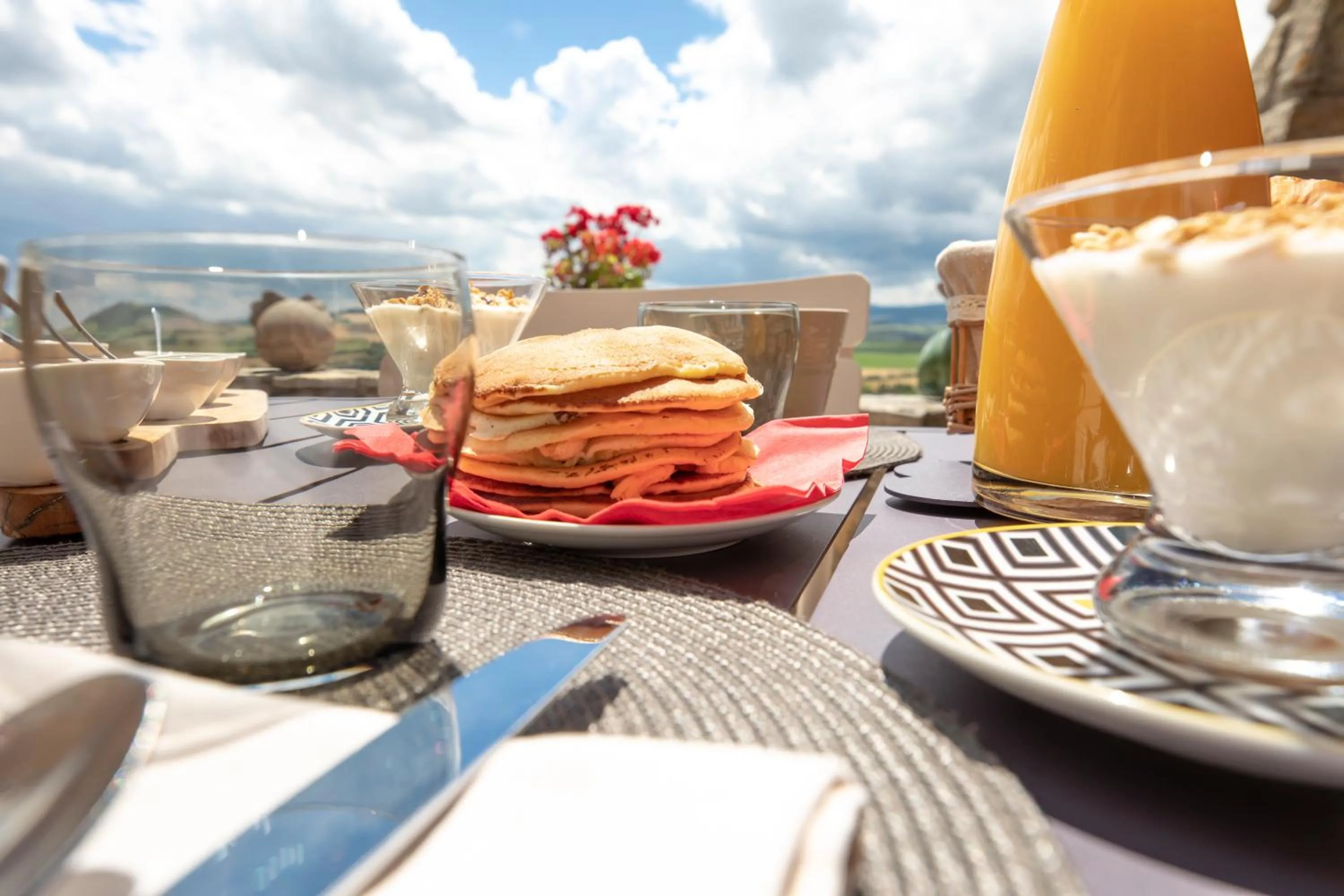 Food close-up in La Charmeraie