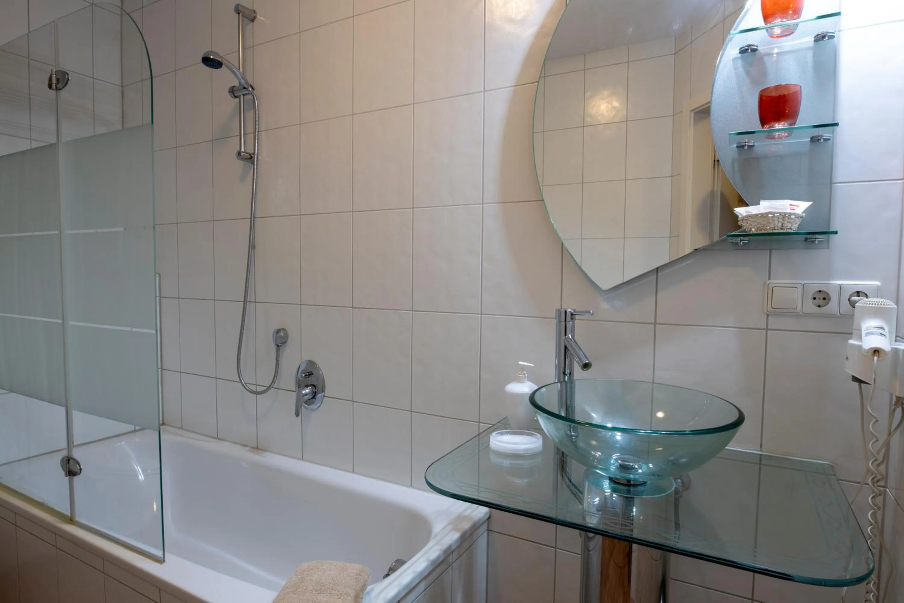 Bathroom in Hotel Restaurant Meteora