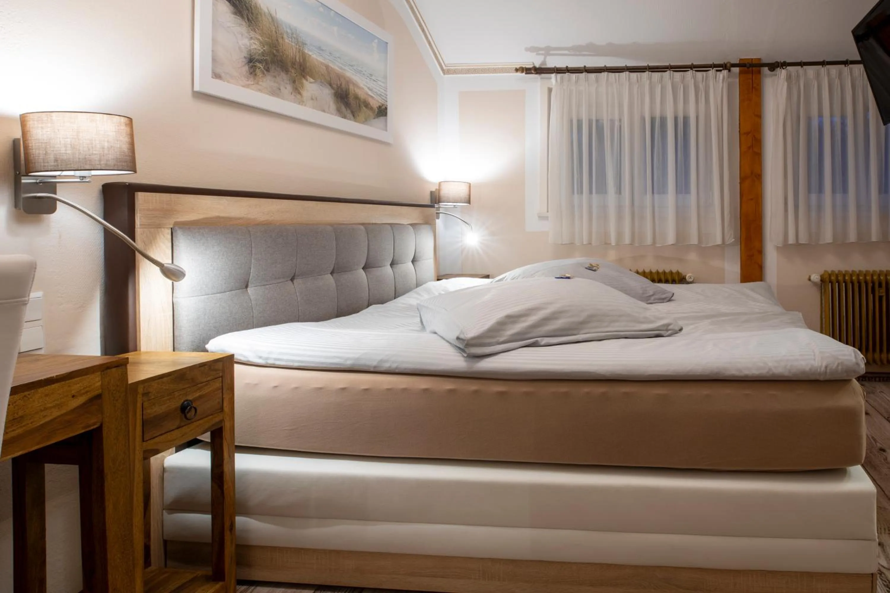 Photo of the whole room, Bed in Hotel Restaurant Meteora