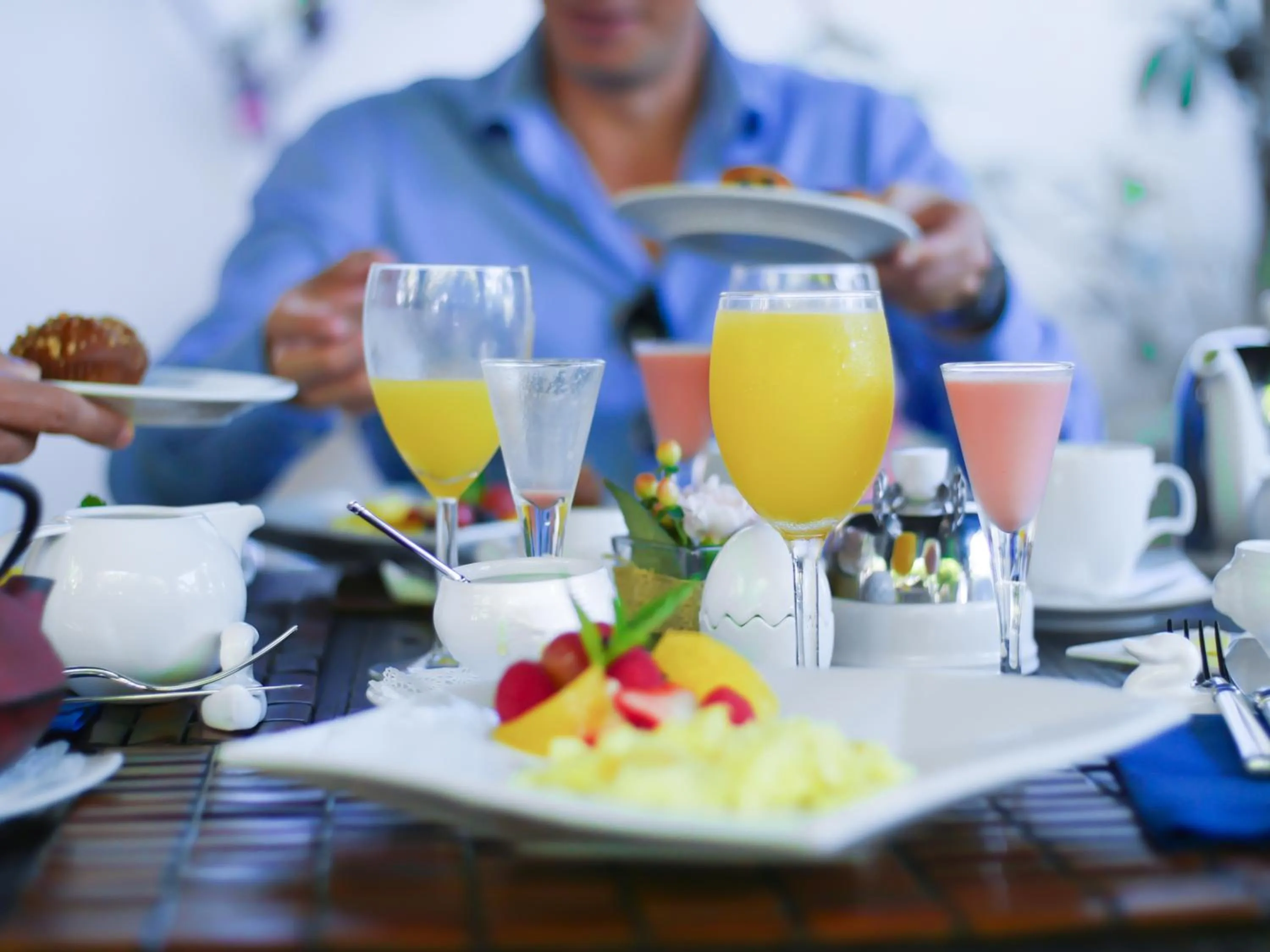 Food and drinks in Cadet Hotel