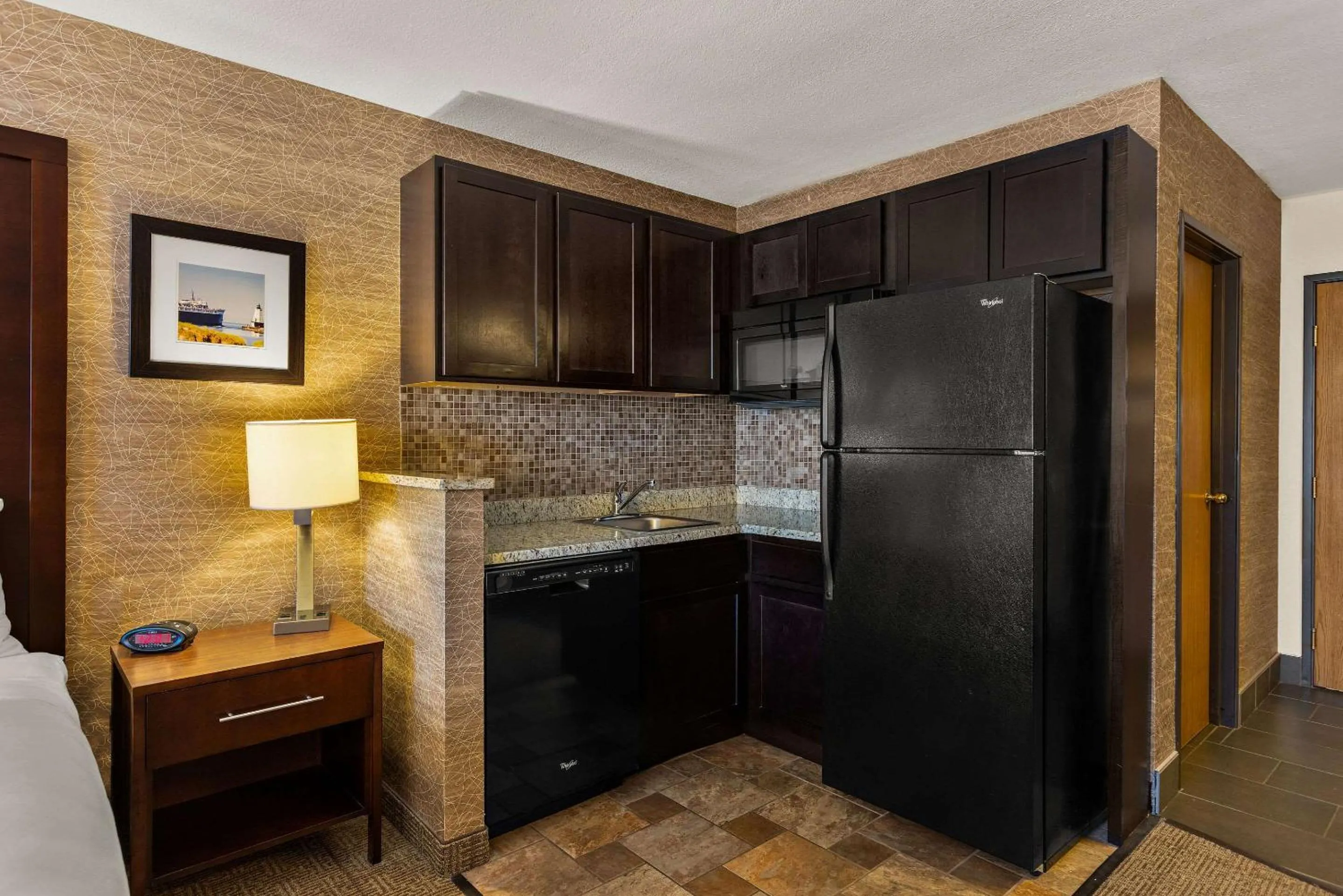 Bedroom in Comfort Inn & Suites Ludington near US-10