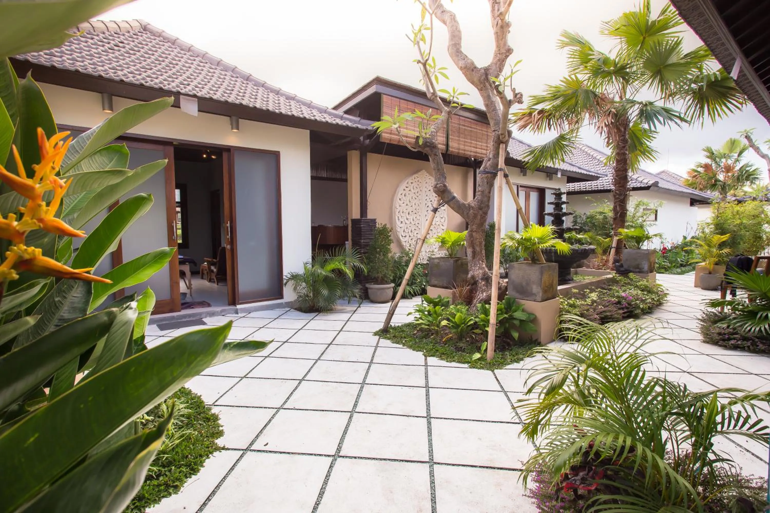 Garden view in Solo Villas & Retreat