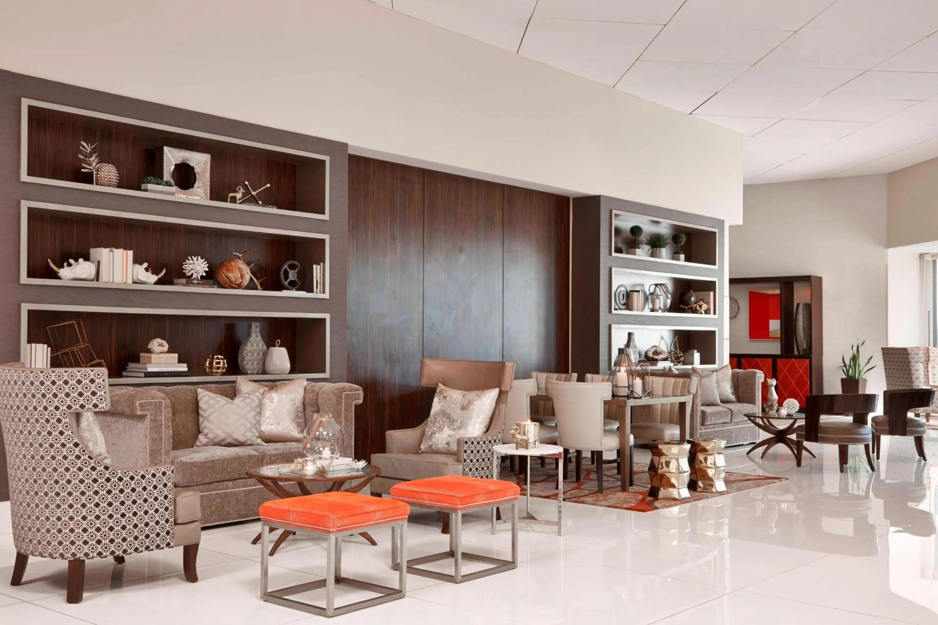 Lobby or reception in Renaissance Orlando Airport Hotel