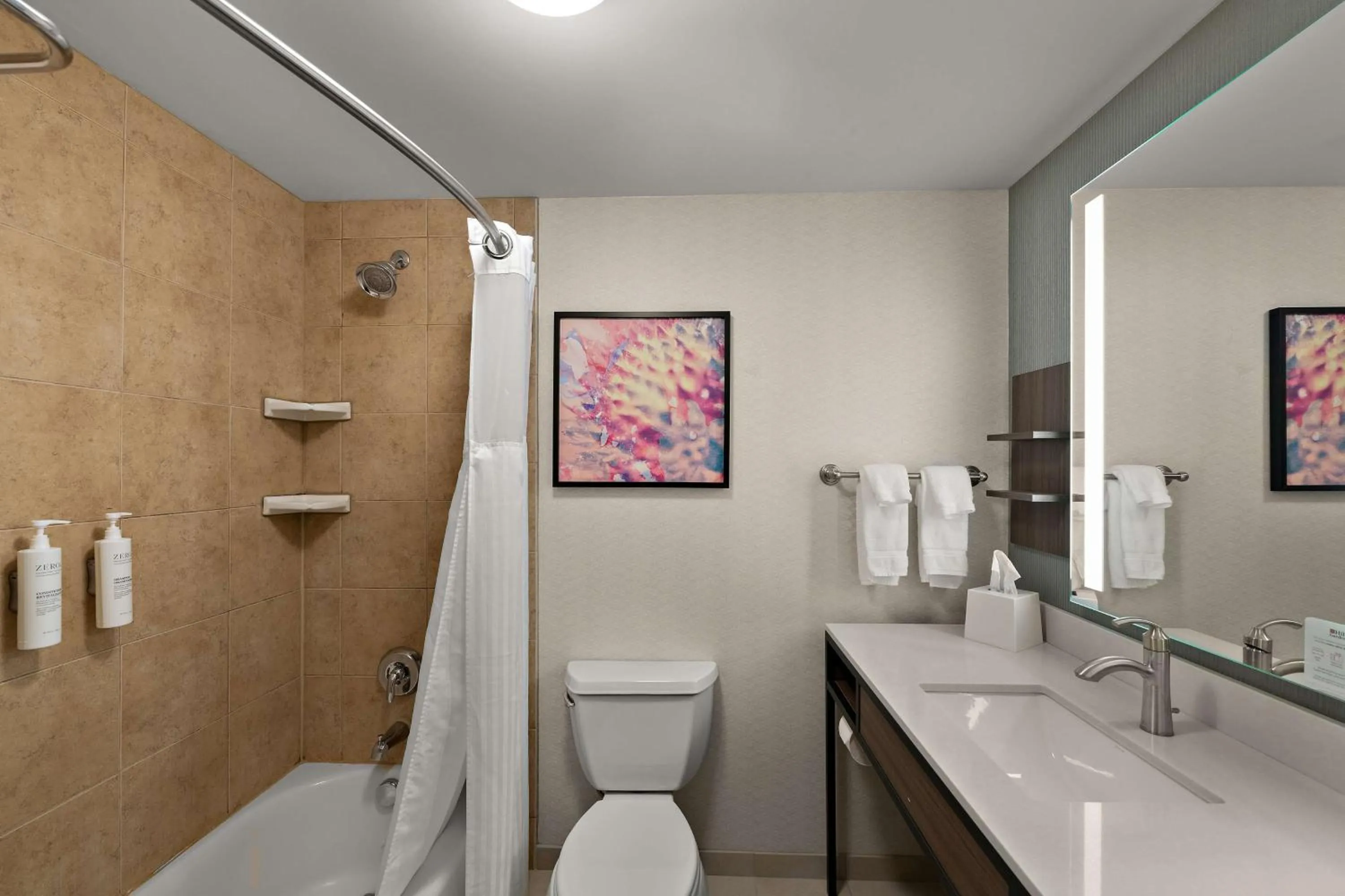 Bathroom in Hilton Garden Inn Omaha East/Council Bluffs