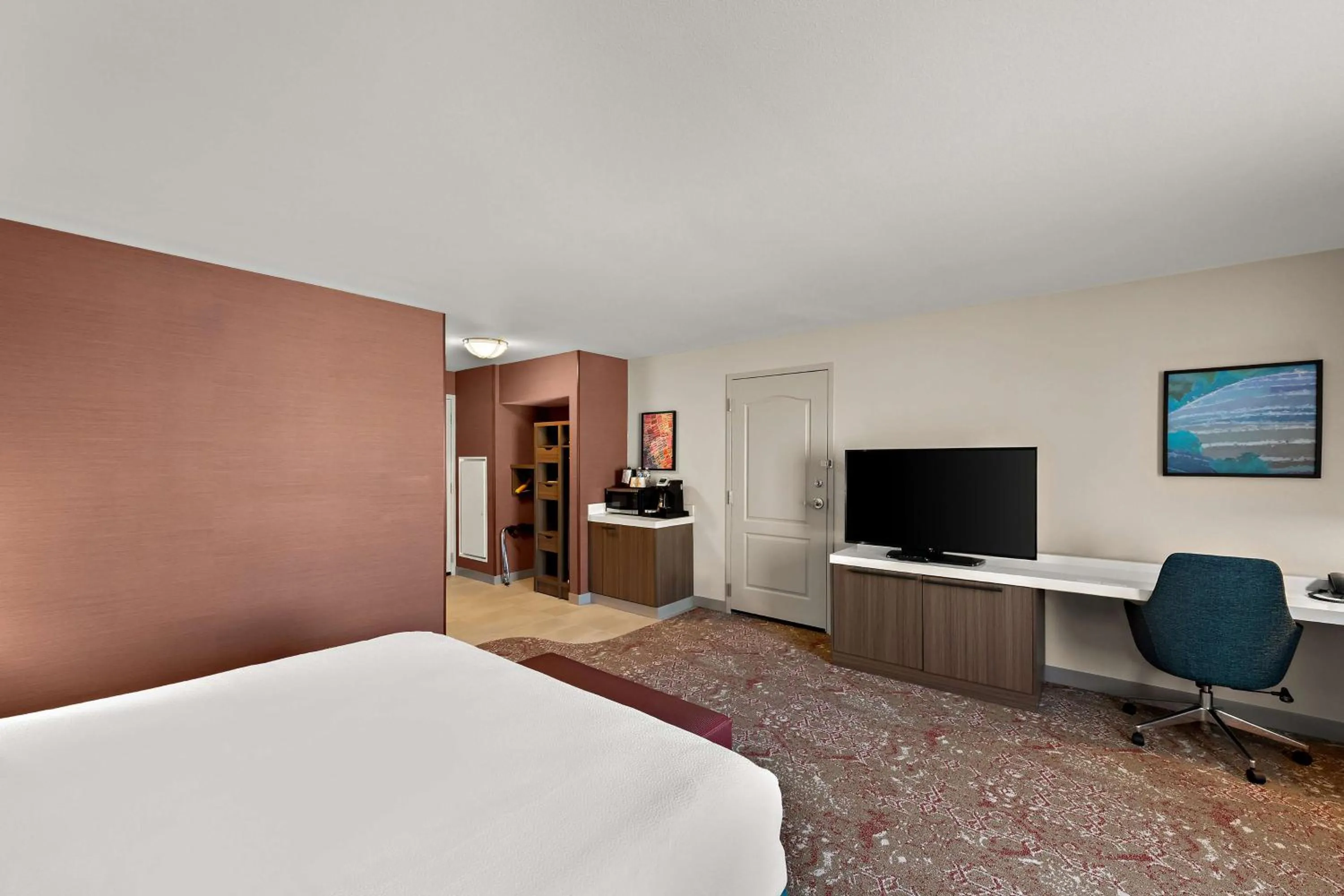 Bedroom, Bed in Hilton Garden Inn Omaha East/Council Bluffs
