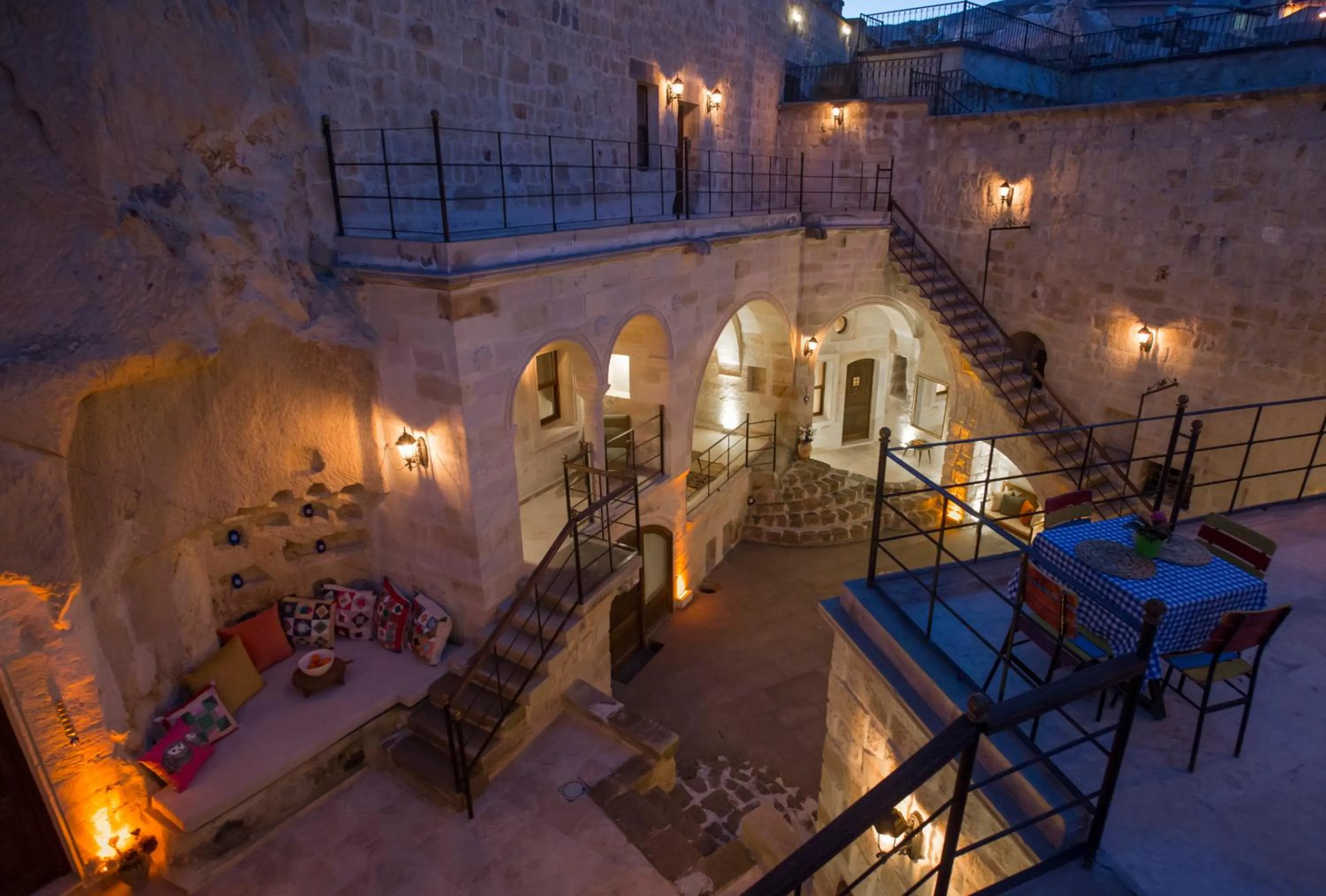 Bird's eye view in Asuwari Suites Cappadocia