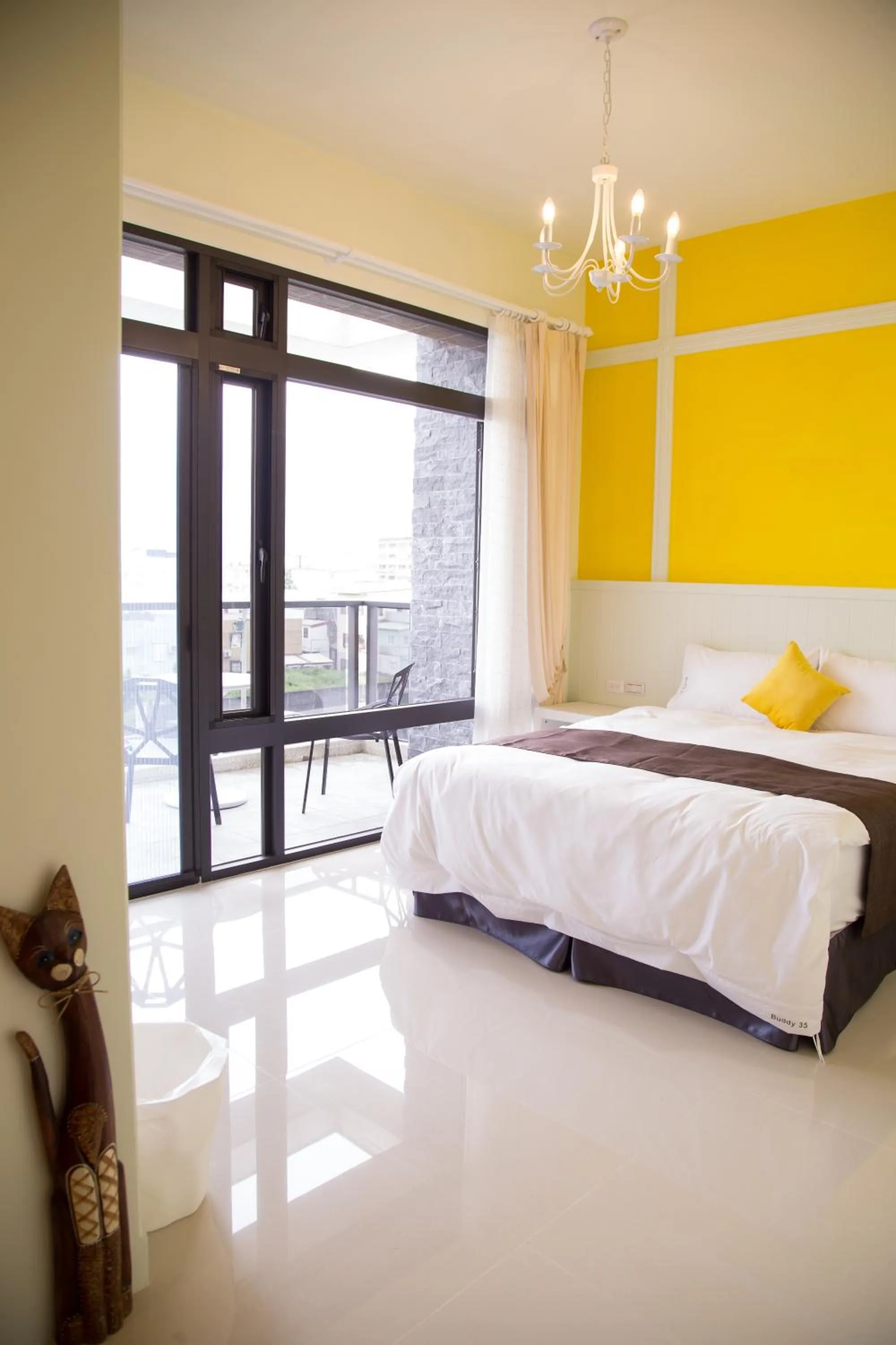 Bedroom, Bed in BUDDY 35