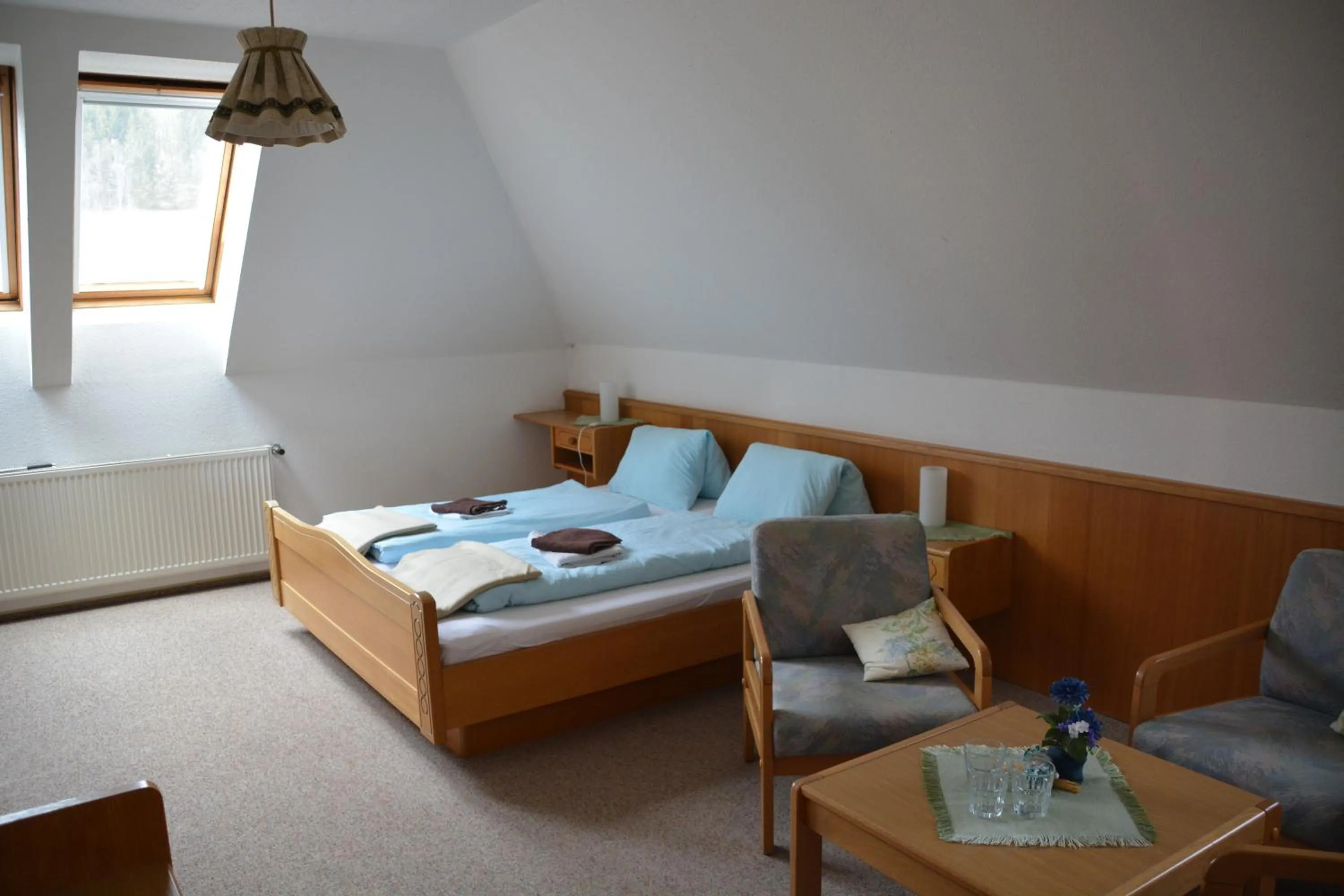 Photo of the whole room, Bed in Kronenwirt