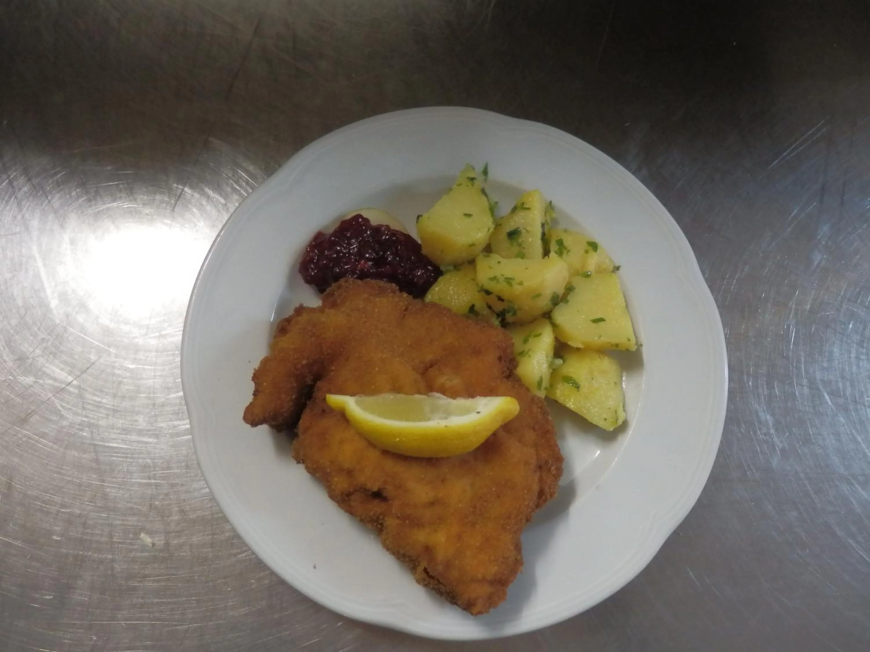 Food close-up in Kronenwirt