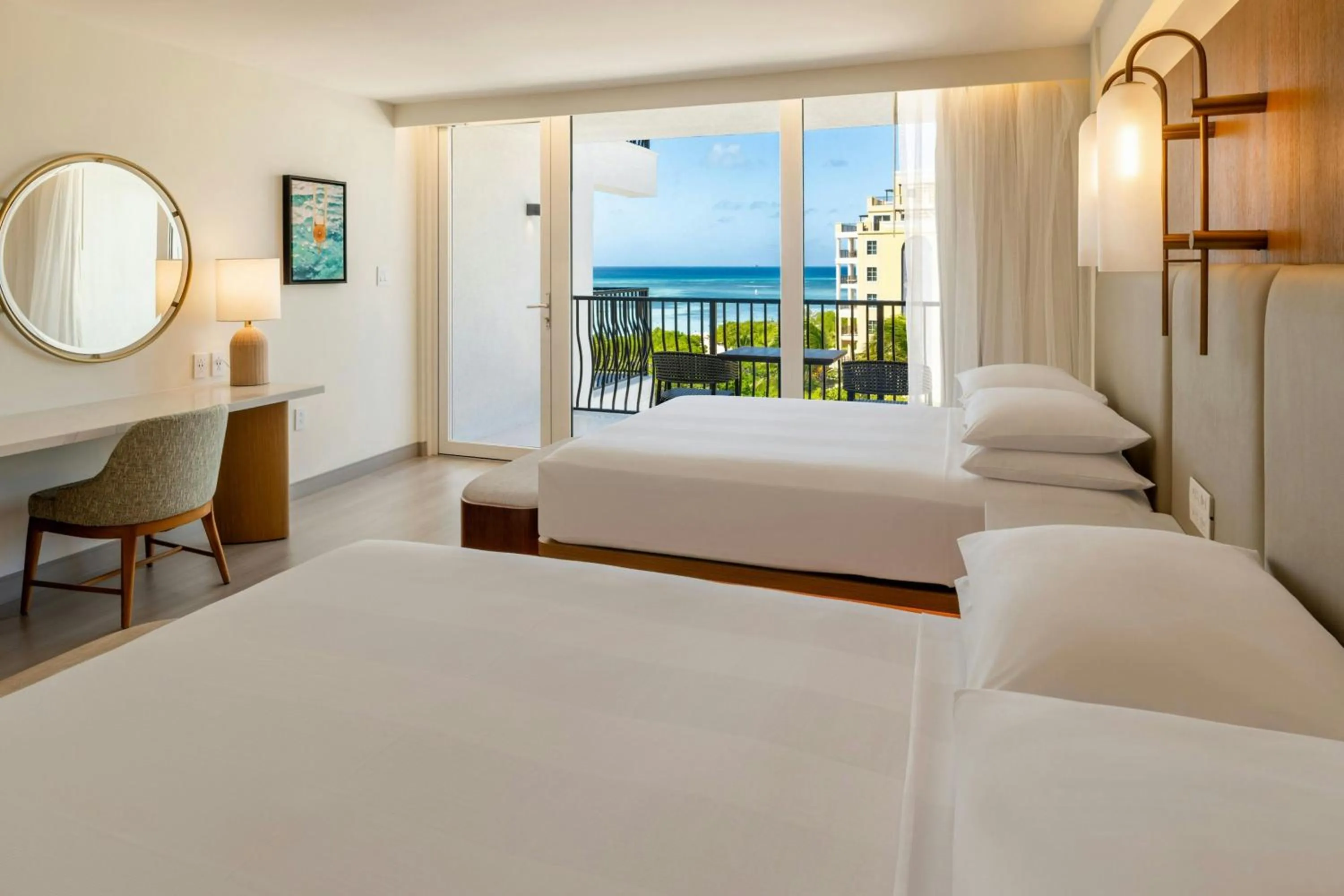 Photo of the whole room, Bed in Aruba Marriott Resort & Stellaris Casino