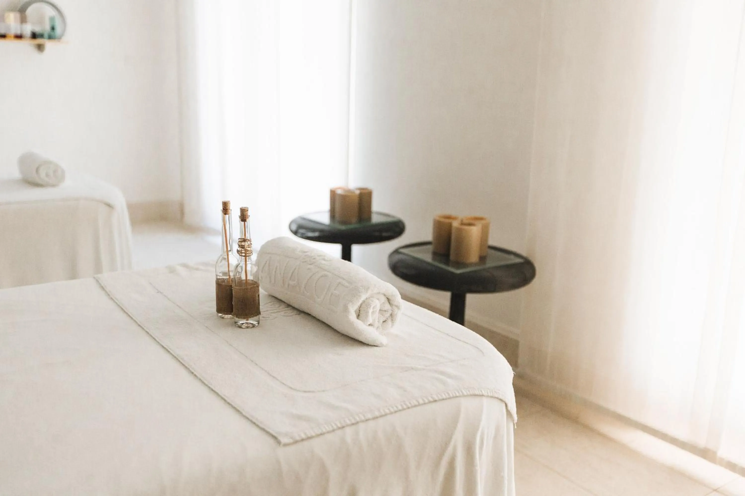 Spa and wellness centre/facilities, Bed in The Romanos, a Luxury Collection Resort, Costa Navarino