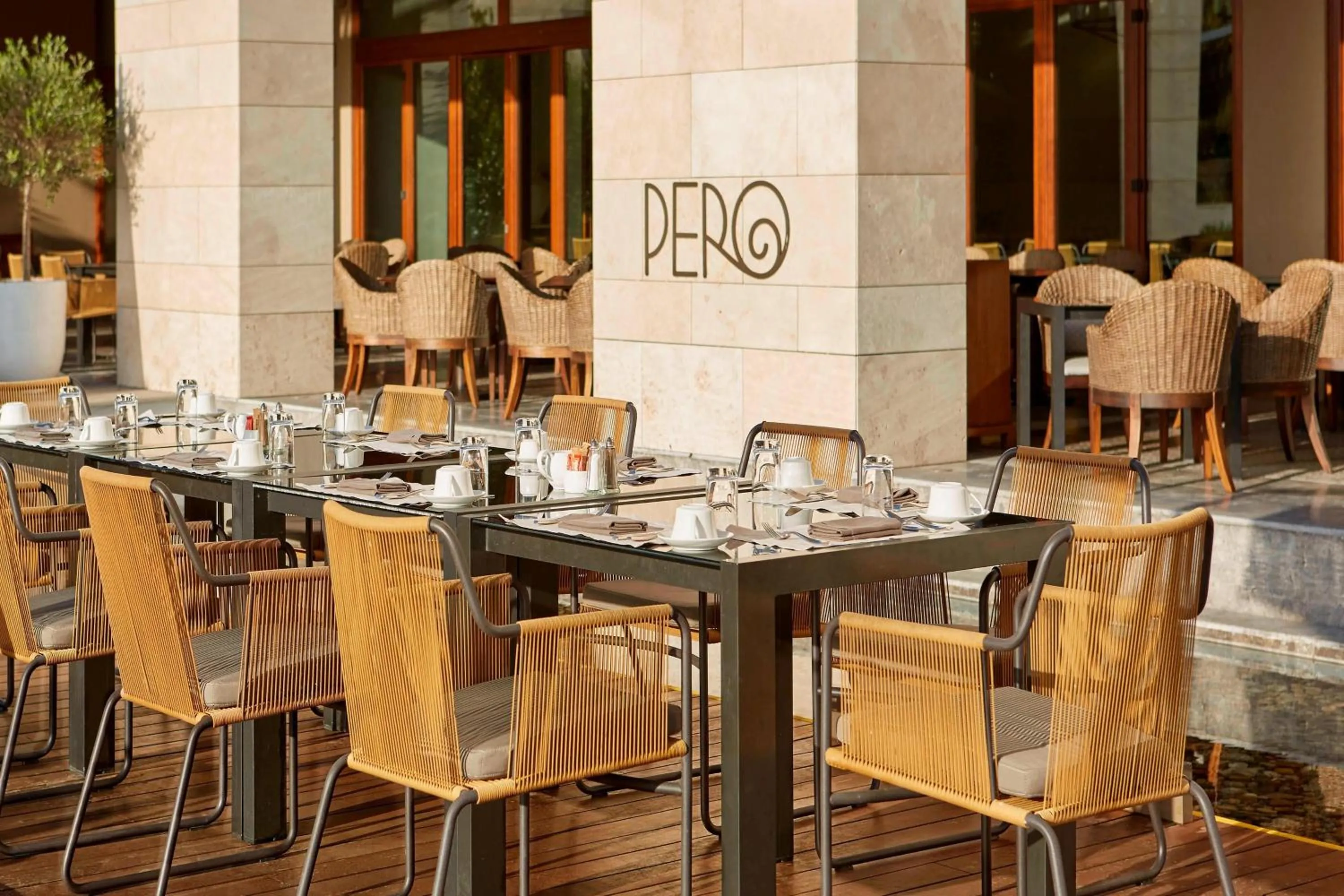 Restaurant/places to eat in The Romanos, a Luxury Collection Resort, Costa Navarino