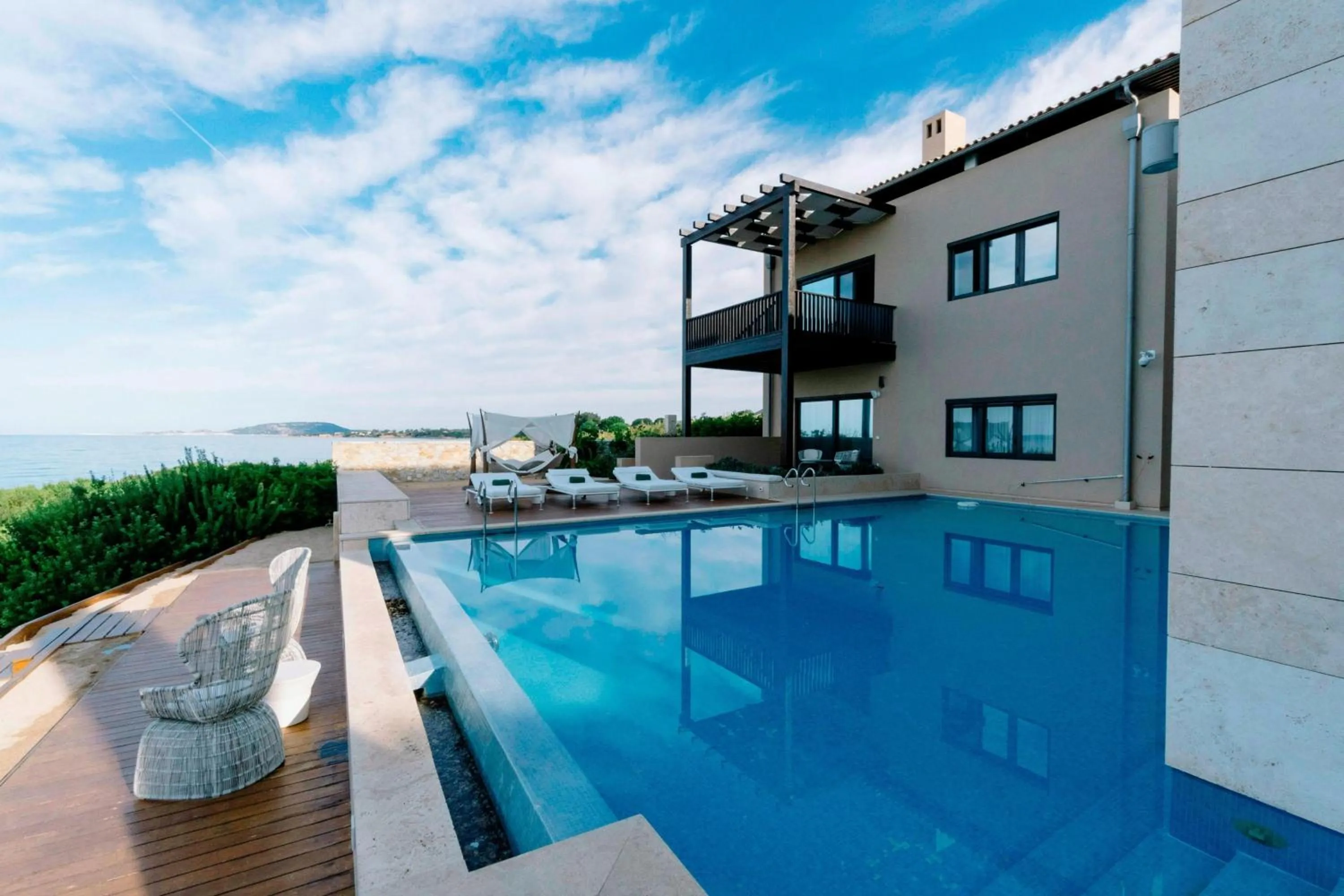 Swimming pool in The Romanos, a Luxury Collection Resort, Costa Navarino