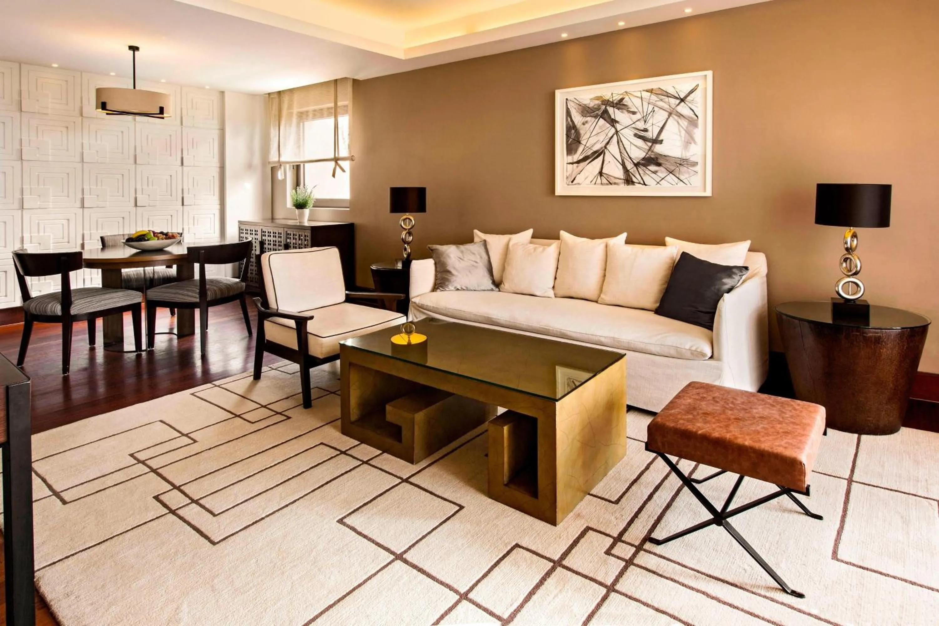 Living room in The Romanos, a Luxury Collection Resort, Costa Navarino