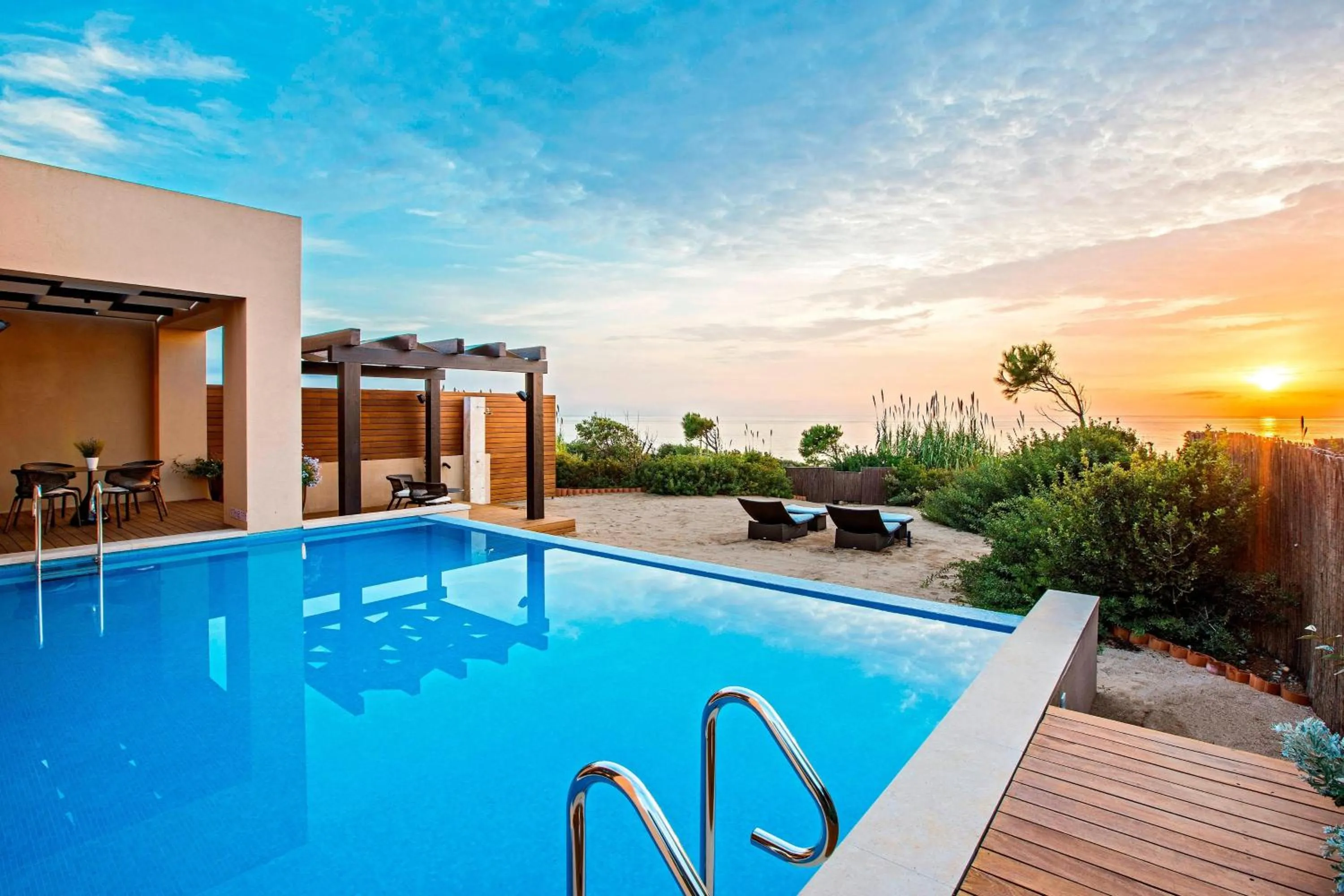Swimming pool in The Romanos, a Luxury Collection Resort, Costa Navarino