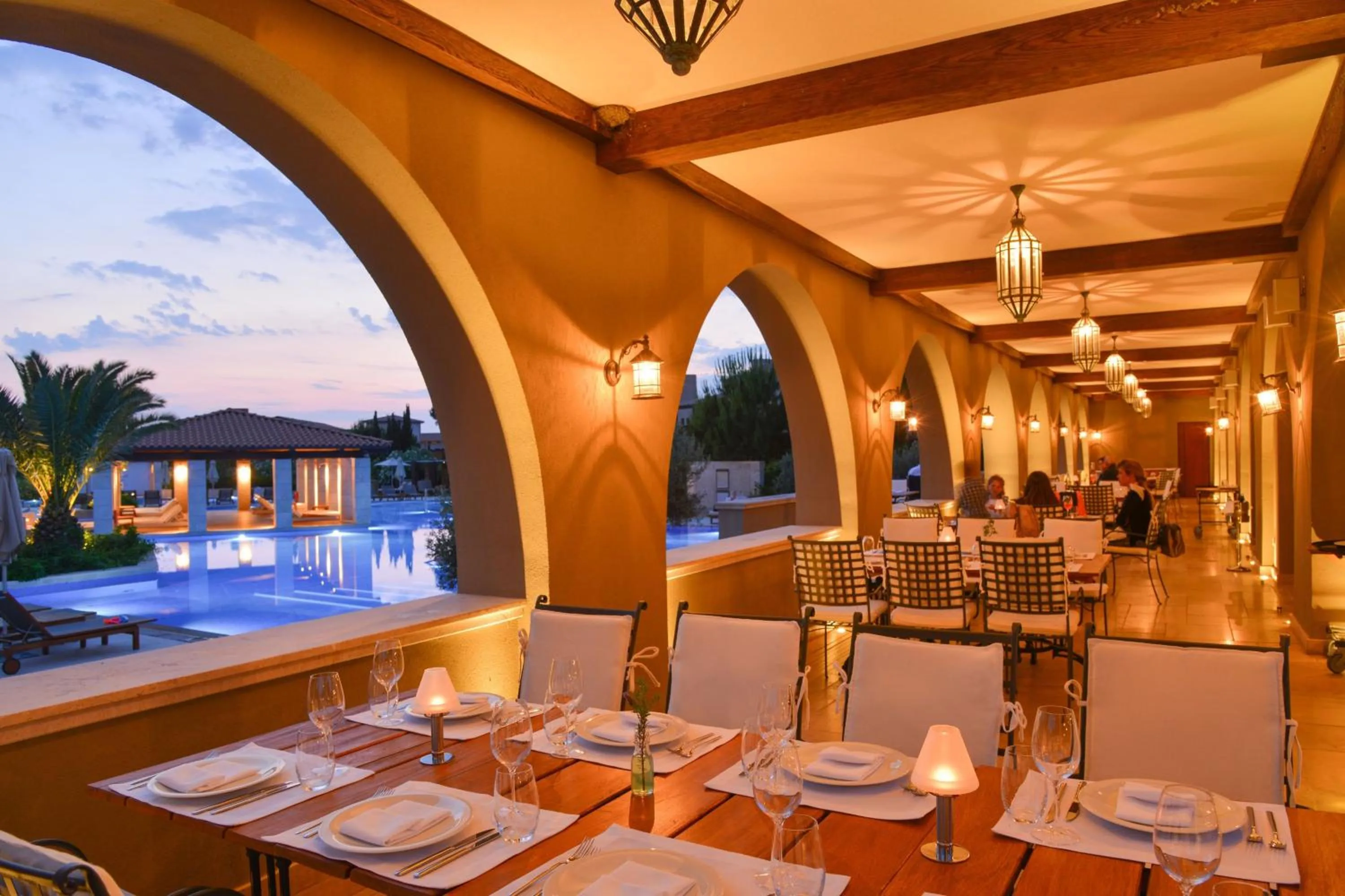Restaurant/places to eat in The Romanos, a Luxury Collection Resort, Costa Navarino