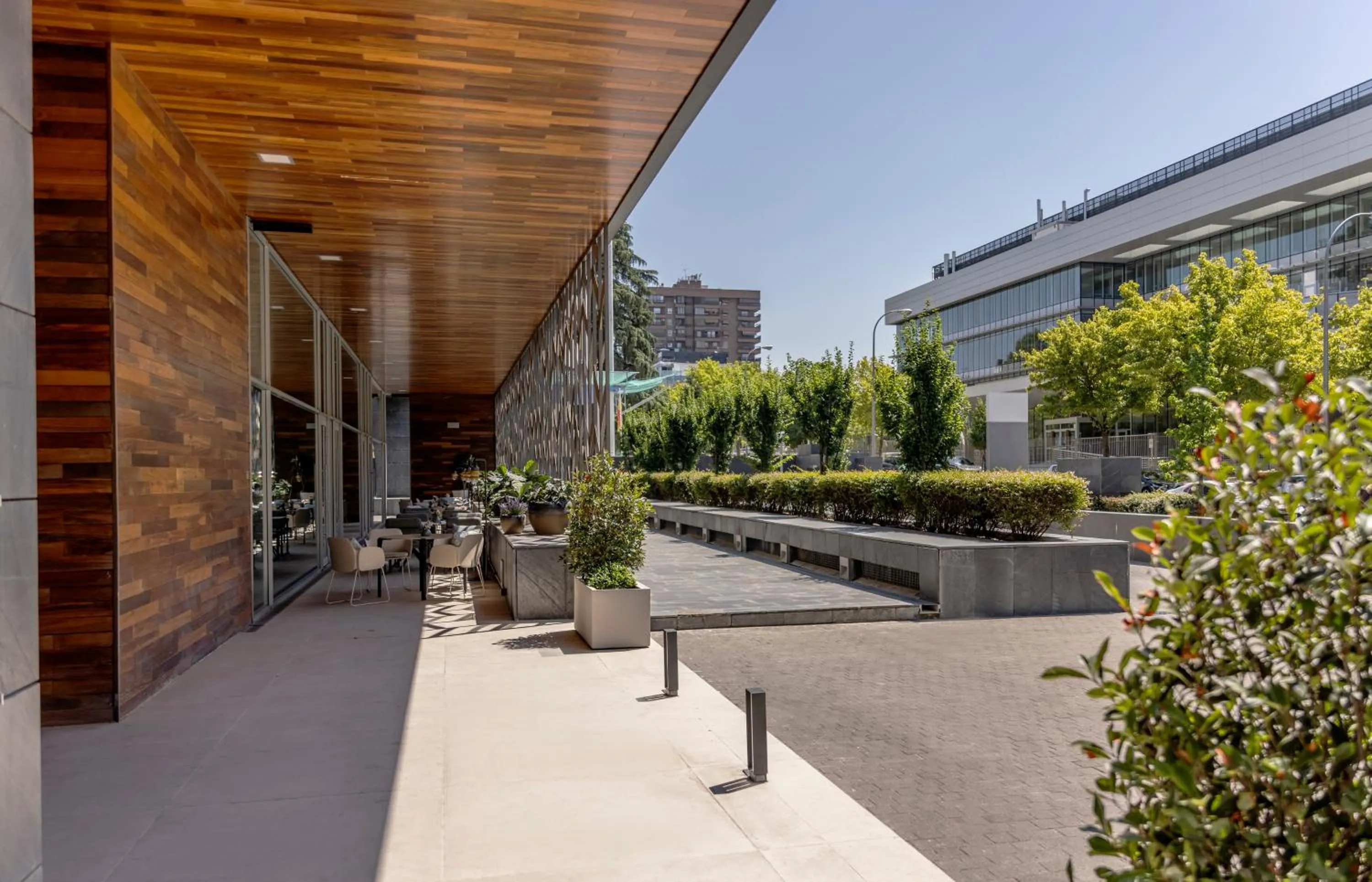 Facade/entrance in Ilunion Atrium