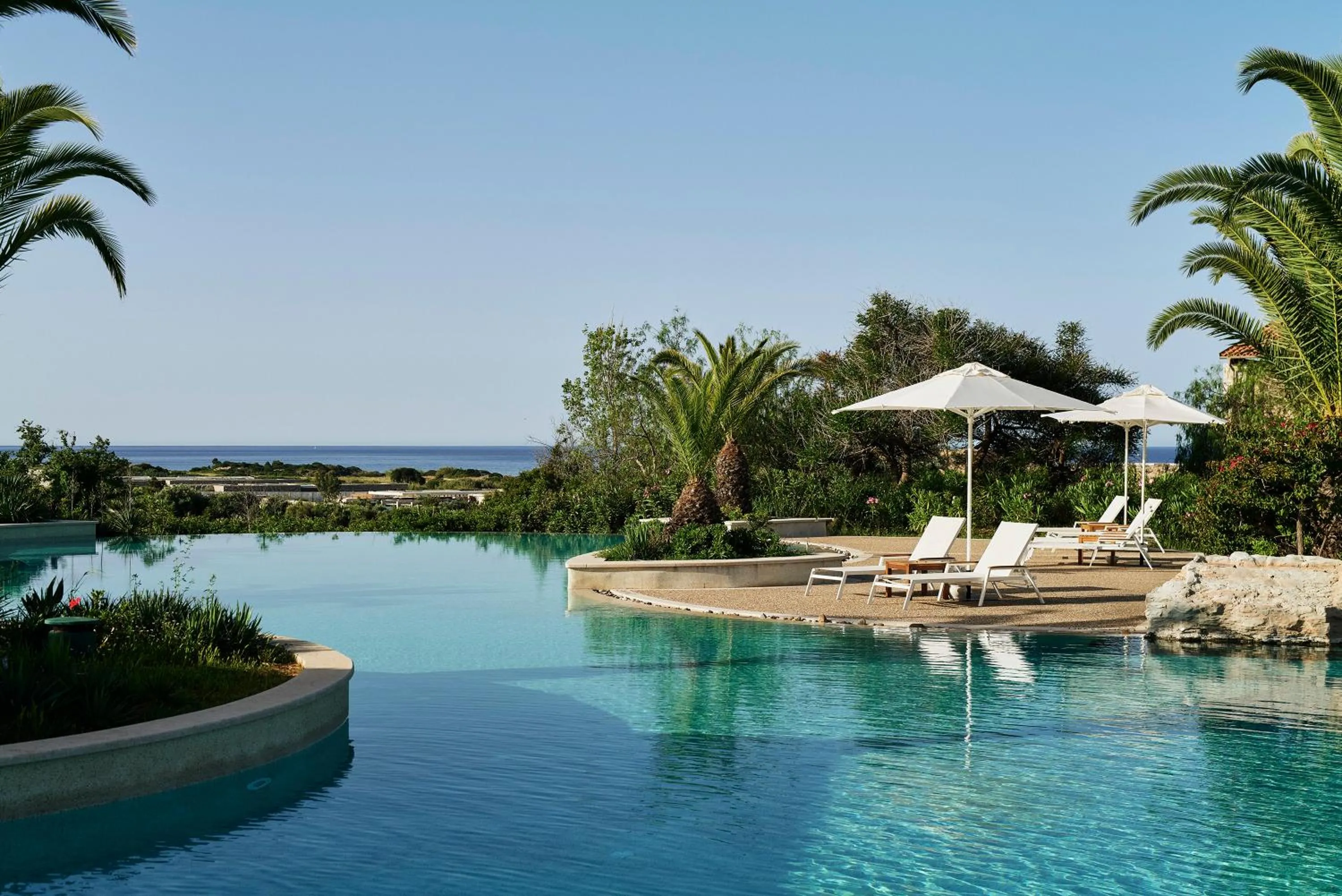 Swimming pool in The Westin Resort, Costa Navarino
