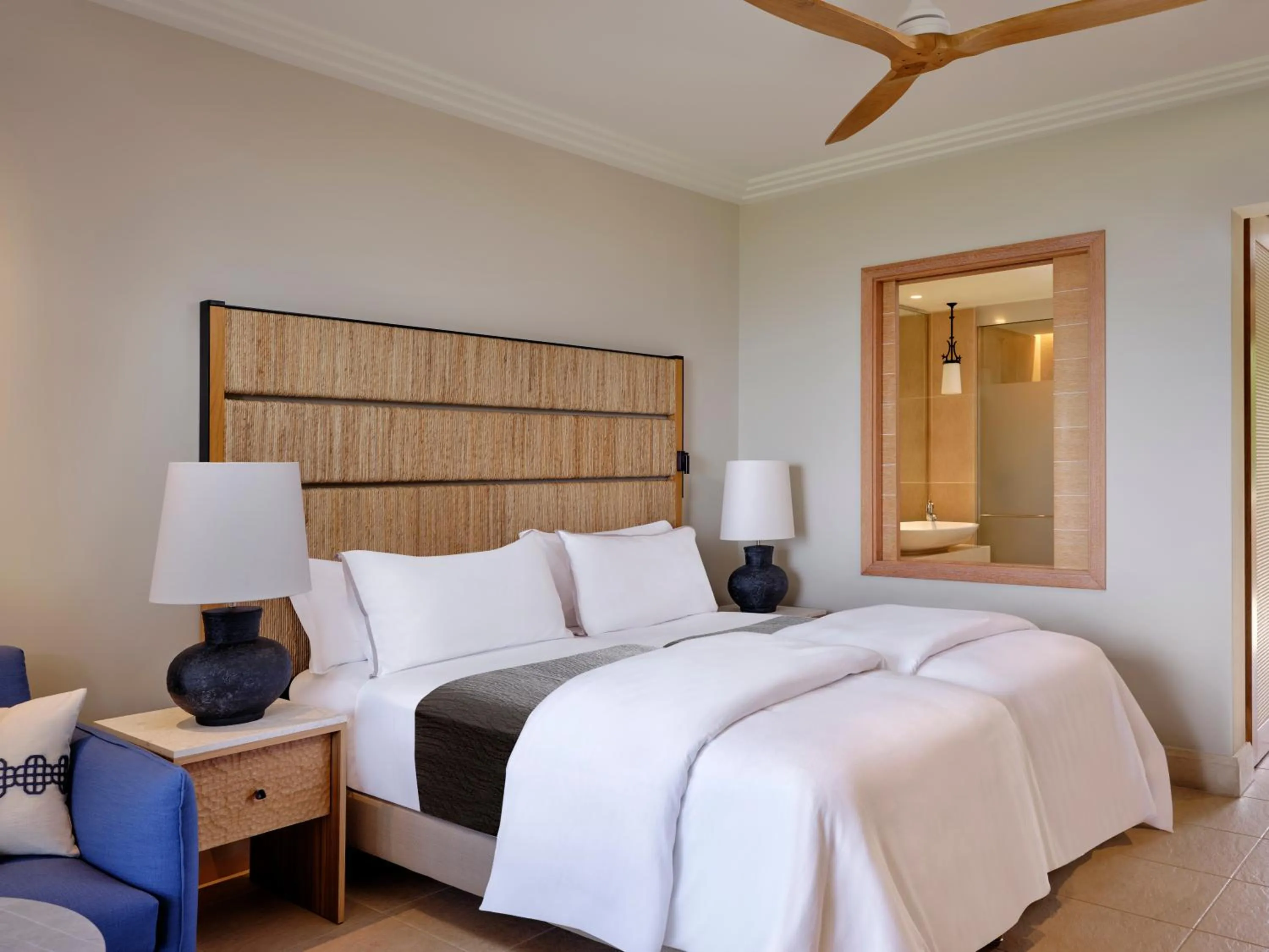 Bed in The Westin Resort, Costa Navarino