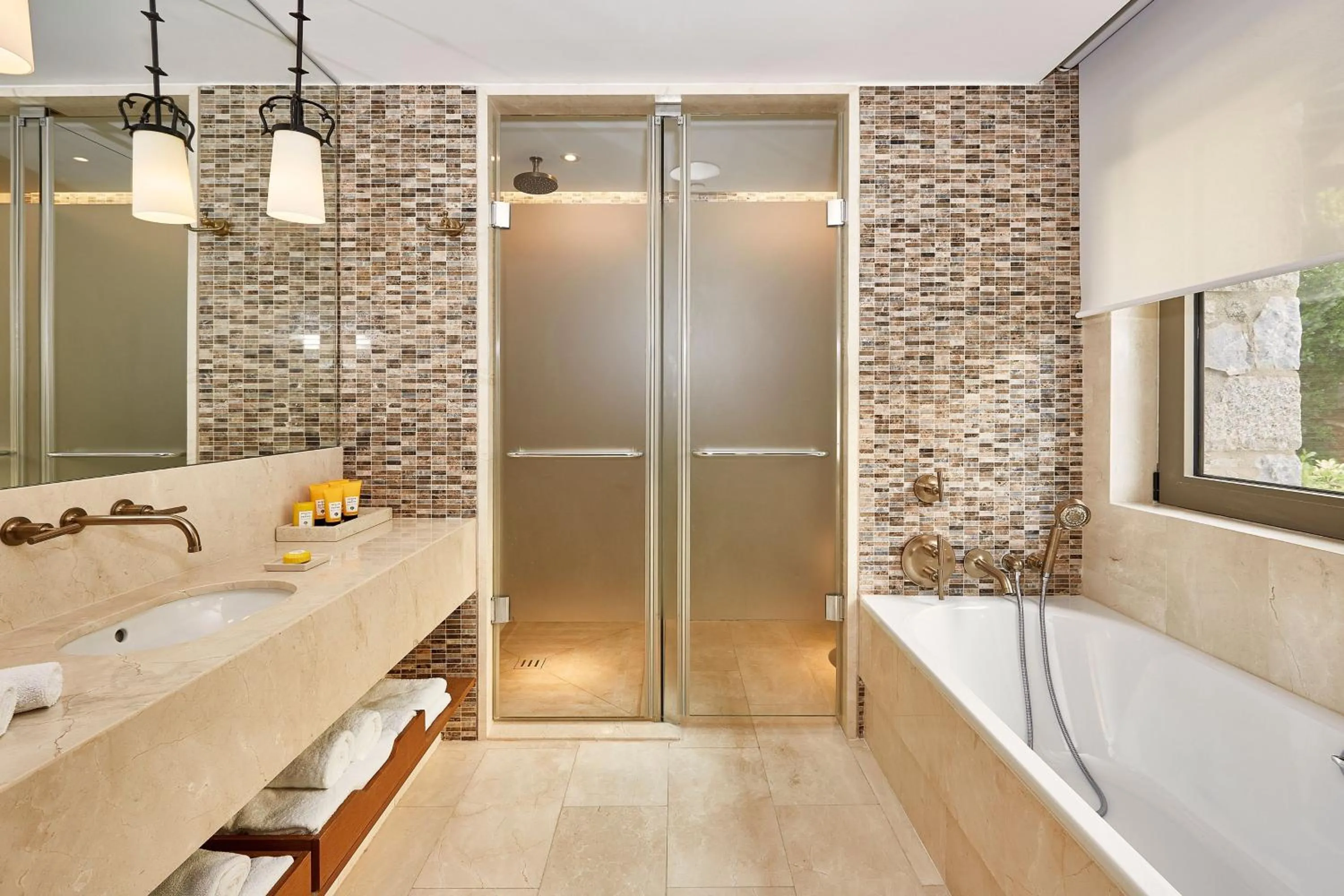 Bathroom in The Westin Resort, Costa Navarino