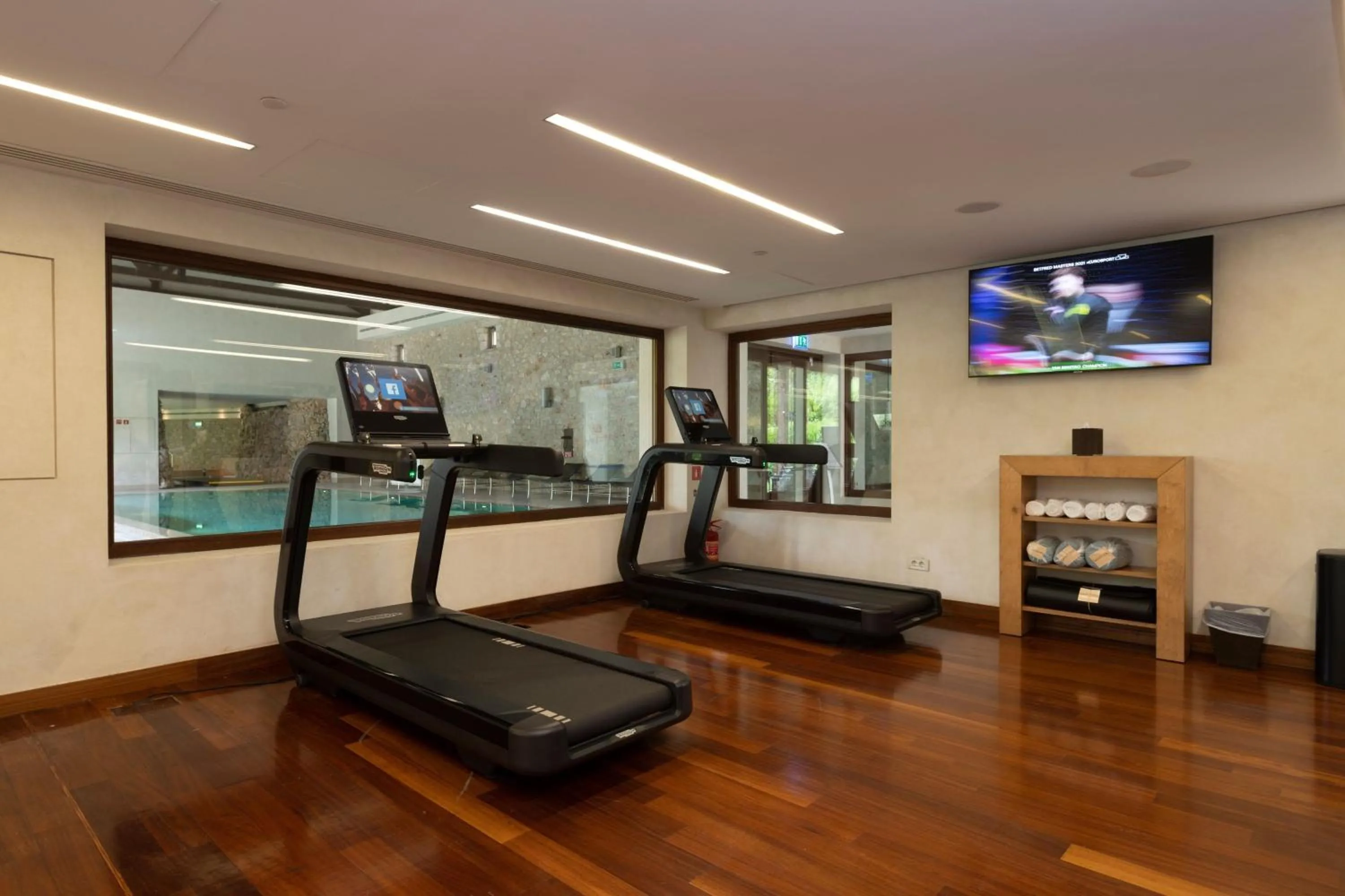 Fitness centre/facilities in The Westin Resort, Costa Navarino