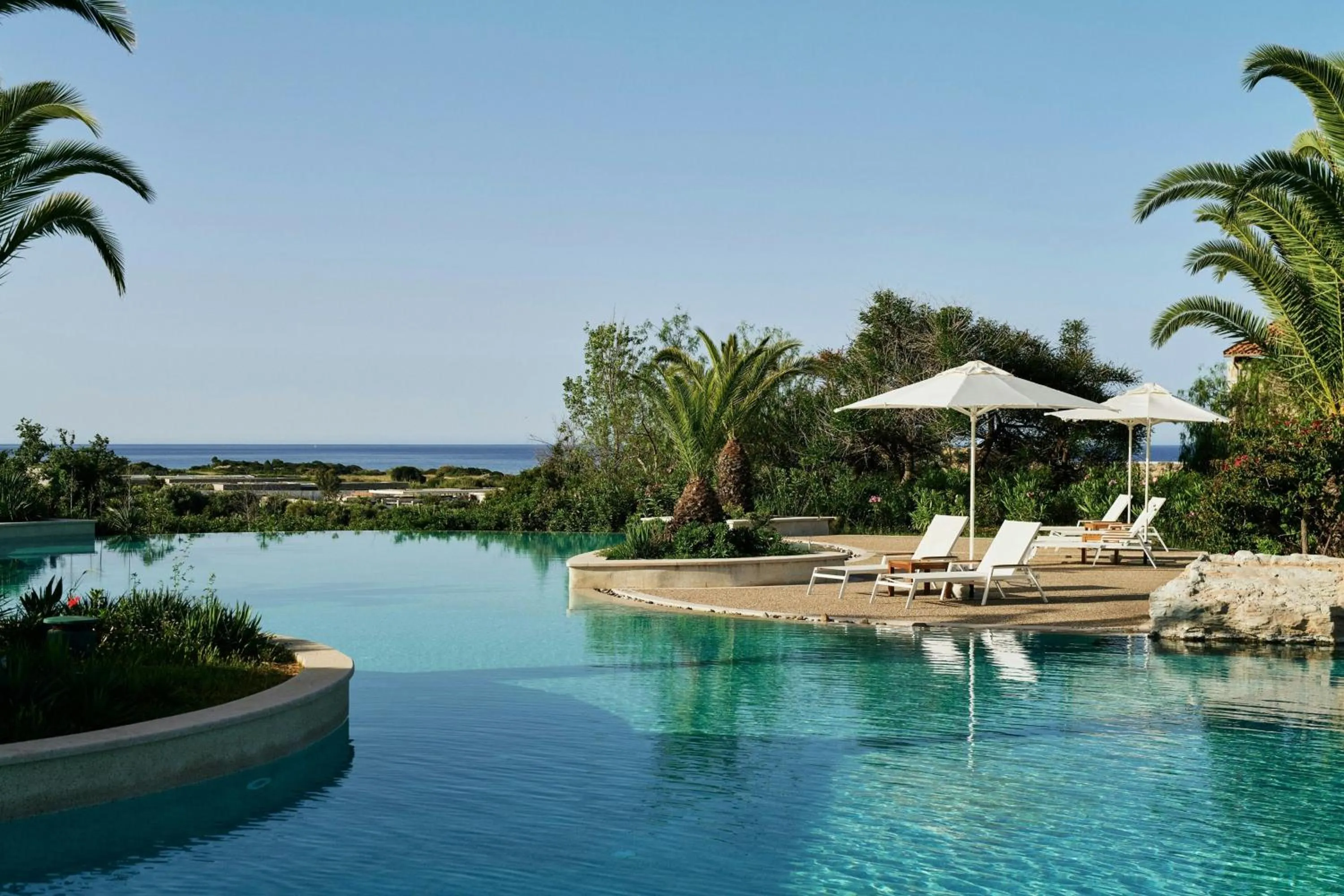 Swimming pool in The Westin Resort, Costa Navarino