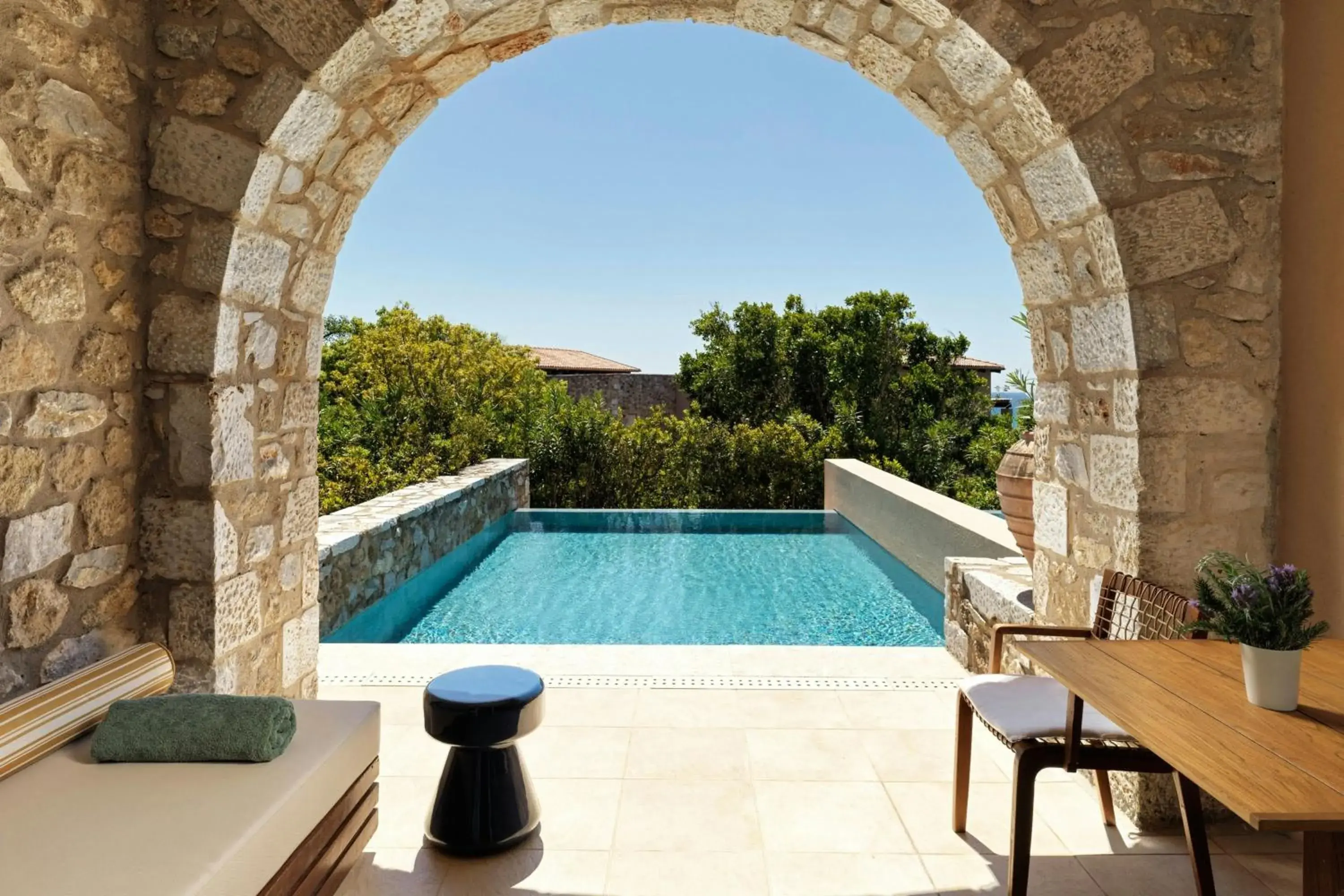 Superior Infinity Garden, Guest room, 2 Twin/Single Bed(s), Sofa bed, Private pool in The Westin Resort, Costa Navarino Superior Infinity Garden, Guest room, 2 Twin/Single Bed(s), Sofa bed, Private pool in The Westin Resort, Costa Navarino