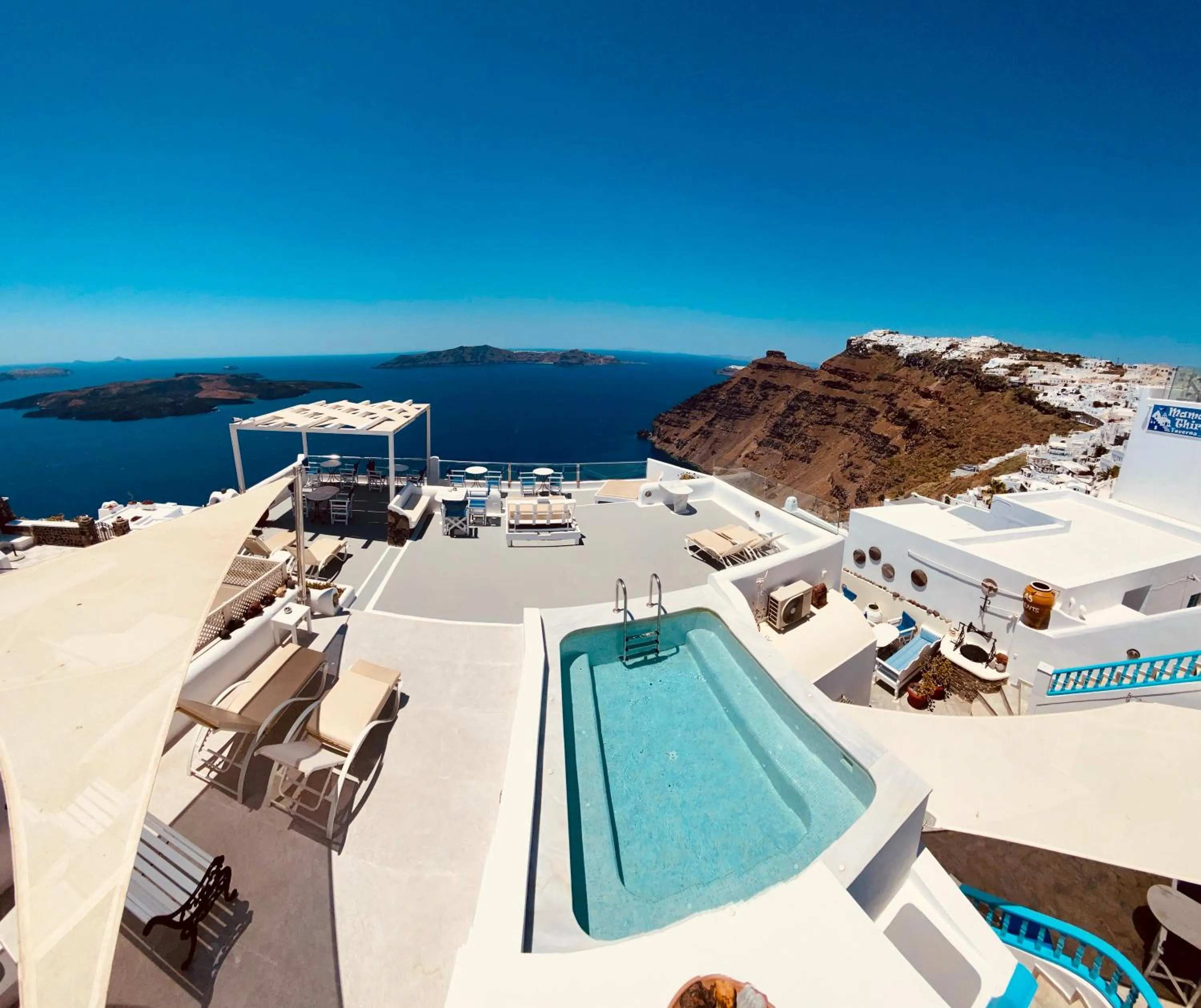 Balcony/Terrace in Vallas Apartments & Villas