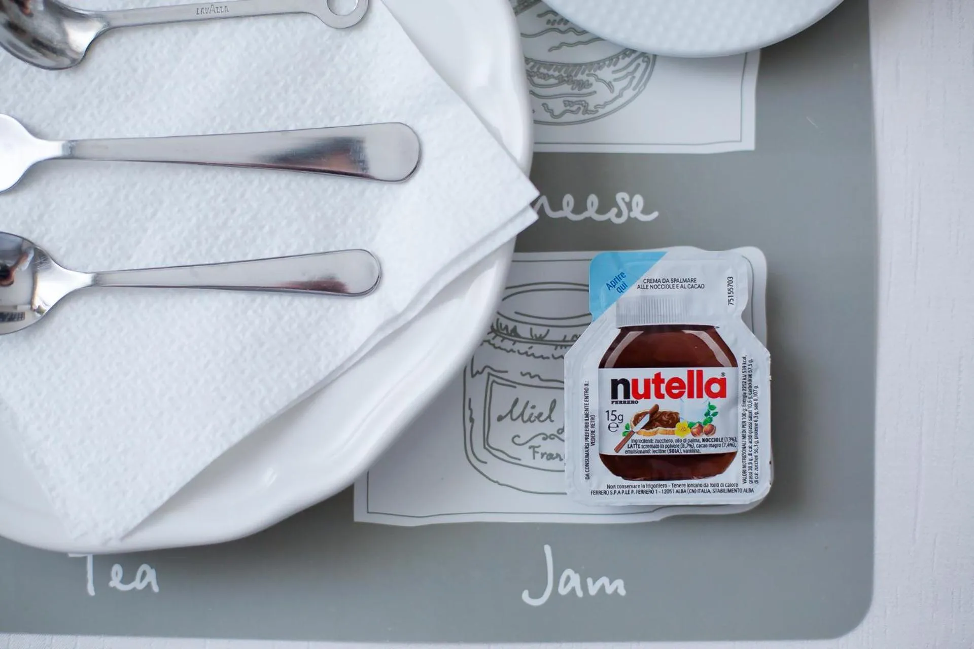 Food close-up in B&B Le City