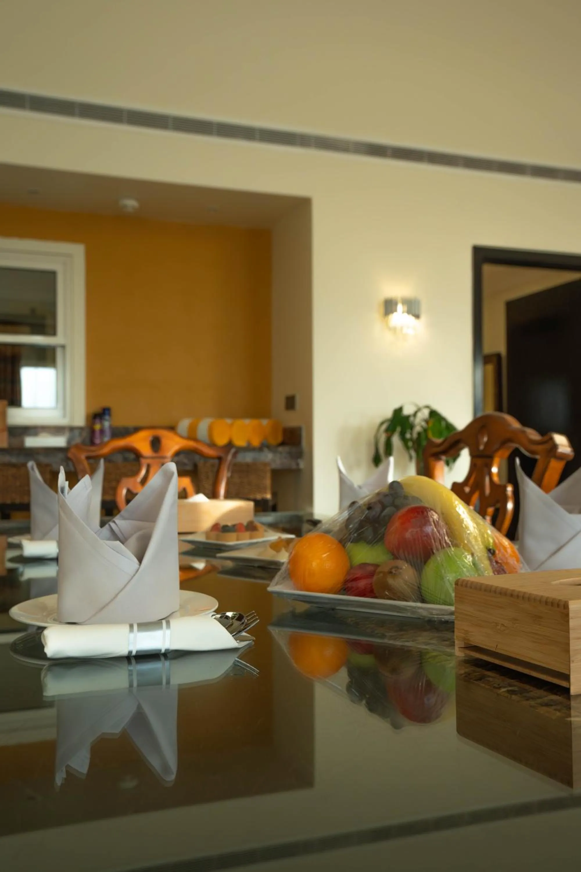 Dining area in Al Nawras Island Resort